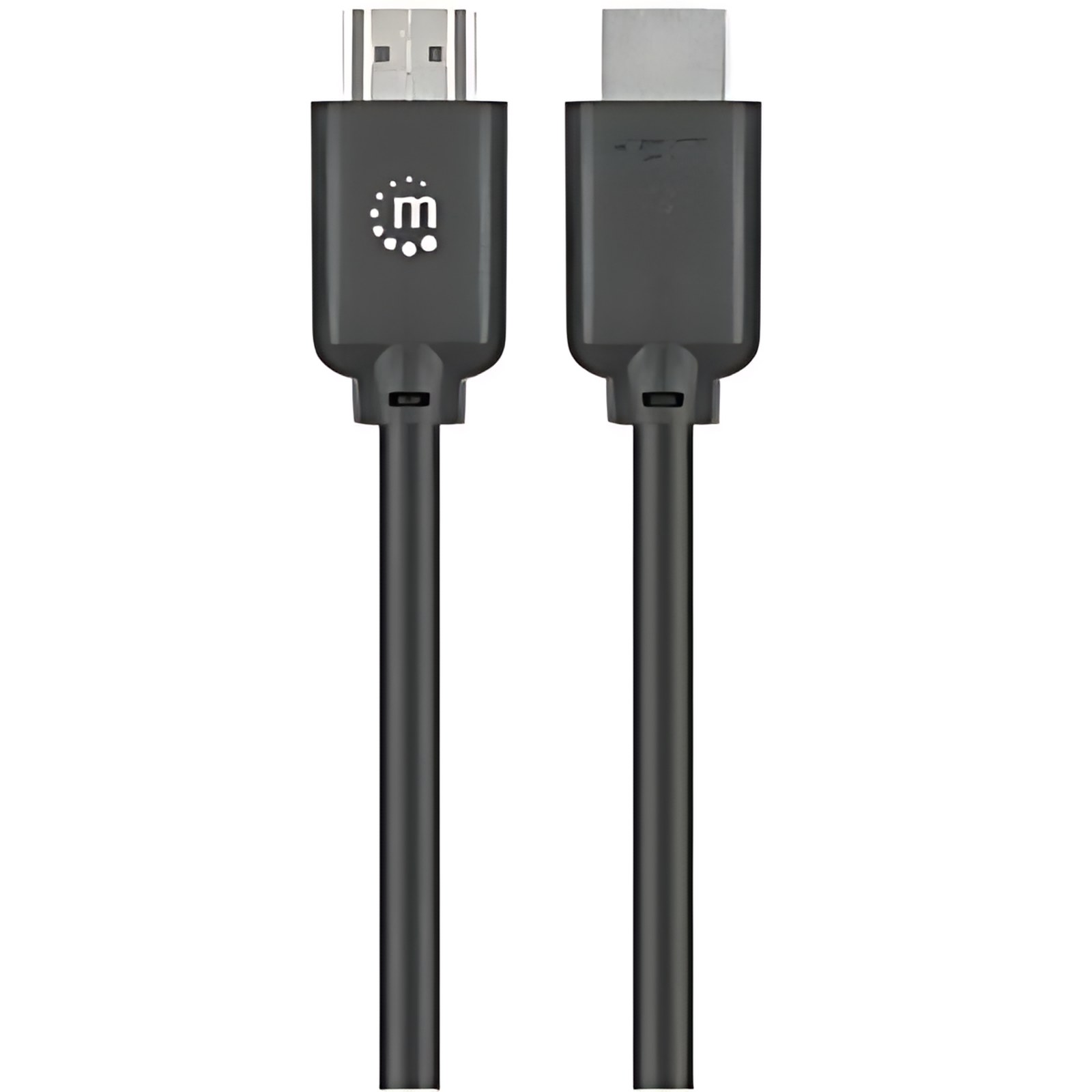 Cable HDMI de alta velocidad 4K@60Hz con Ethernet, 2m, HDMI Macho a Macho, HDR, Contactos Chapados en Oro, Doble Apantallamiento, HEC, ARC, 3D, Ancho de Banda de 18 Gbps, Negro - Cable for Dispositivo