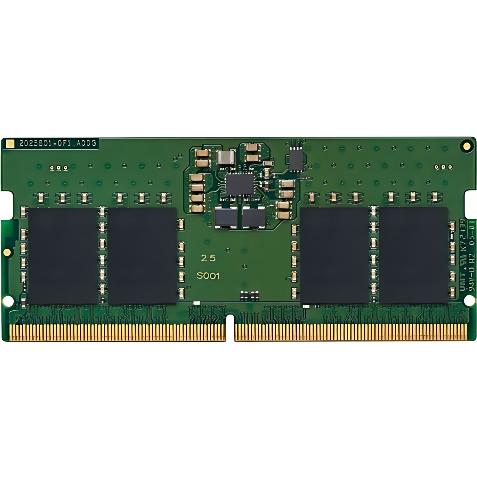 Módulo RAM Kingston para Portátil - 8GB - DDR5-5600/PC5-44800 DDR5 SDRAM - 5600MHz Single-rank Memoria - CL46 - 1.10V - No-ECC - Sin búfer - 262-pin - SODIMM - Toda la vida útil Garantía