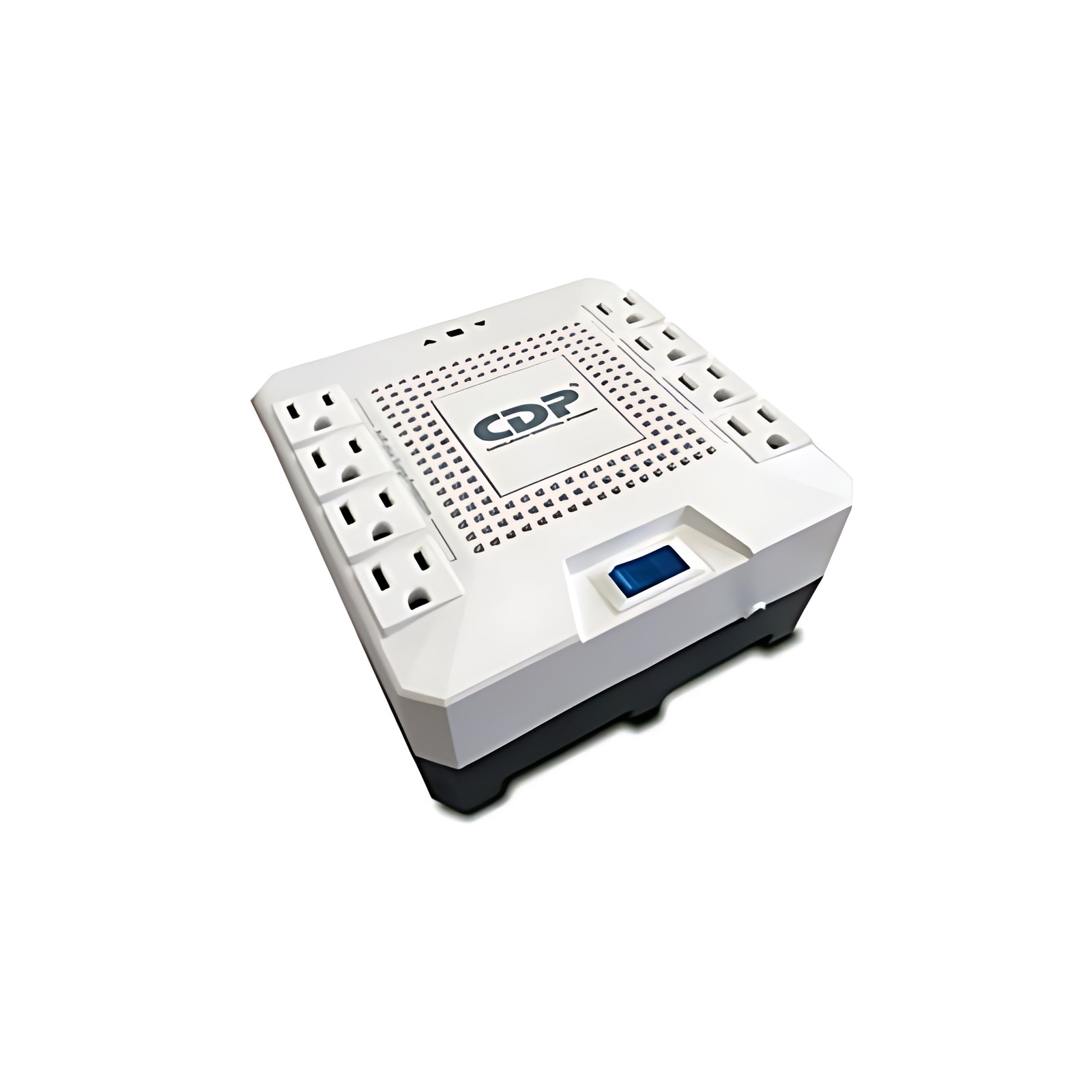 Regulador De Voltaje Avr-Pro 1808, 1800va/1000w. Monofásico, Voltaje Nominal De 120vca, Rango De Frecuencia 50/60hz, 8 Contactos Tipo Nema 5-15r, (4+4 Con Avr Y Supresión De Picos) Protección Contra Picos De Voltaje, Altas Y Bajas Tensiones Electrónicas, Protección Contra Ruido Armónico, Protección Línea De Datos / Telefónica / Fax/Dsl Rj45/11, Interruptor De Encendido. Breaker. Leds Indicadores. Corriente Máxima 10 Amp (regulado 8.3 A). Garantía De 2 Años En Partes Electronicas Y Baterías.