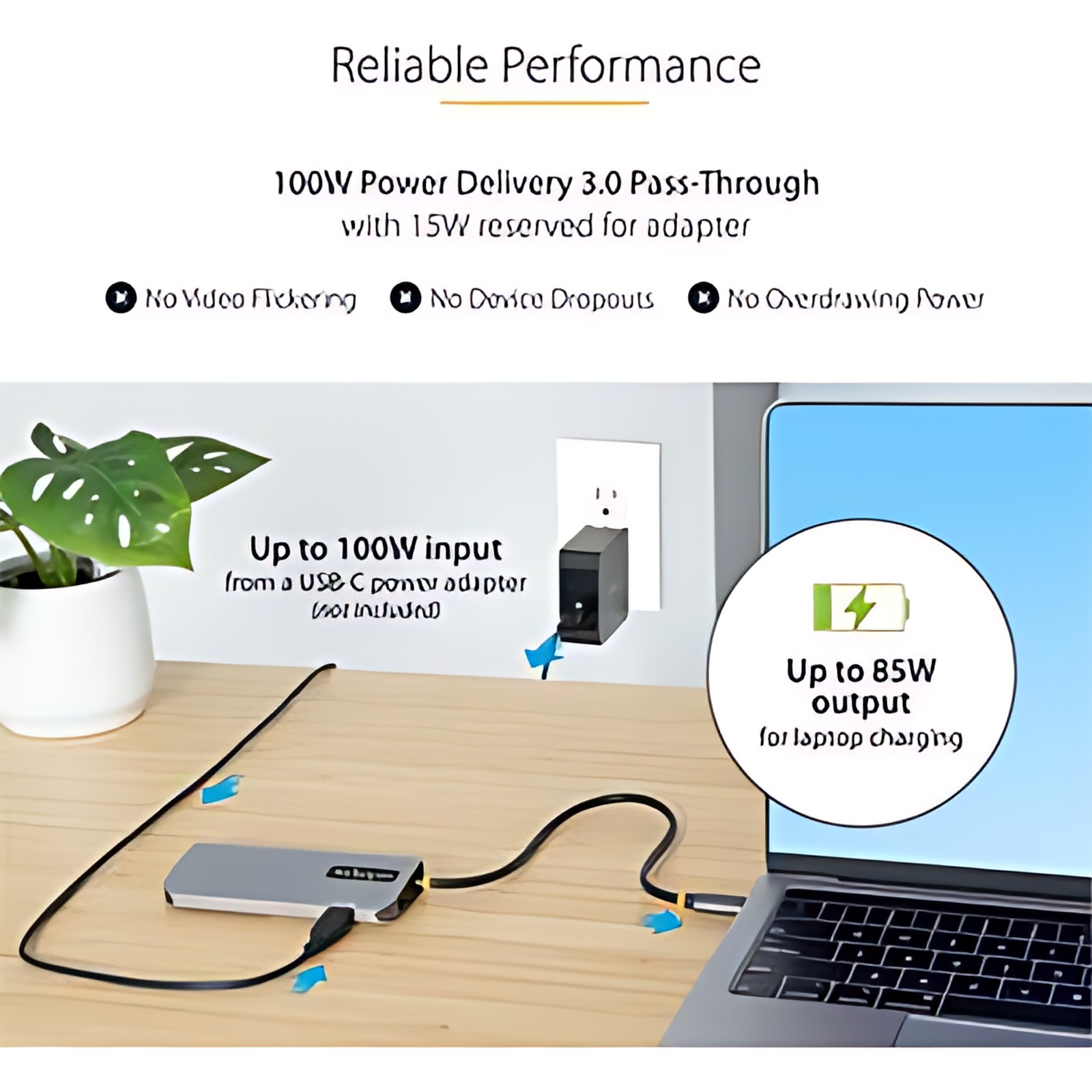 Startech.com Adaptador Multipuertos Usb C, Hdmi De 4k Y 60hz, Hub Usb-A 3.2 De 3 Puertos De 5gbps, Pd De 100w, Gbe, Docking Station – 1 Pantallas Compatibles – 4k, 2k – 3840 X 2160, 4096 X 2160, 3440 X 1440 – Usb Tipo-A – Usb Tipo-C – 1 X Rj-45 Ports – Red (rj-45) – 1 X Puertos Hdmi – Hdmi – Displayport – Thunderbolt – Cableado – Gigabit Ethernet – Mac Os X 10.11 El Capitan, Mac Os X 10.15 Catalina, Mac Os X 11.0 Big Sur, Mac Os X 12.0 Monterey, Mac Os X 13.0 Ventura, Macos 14, Windows 7, W