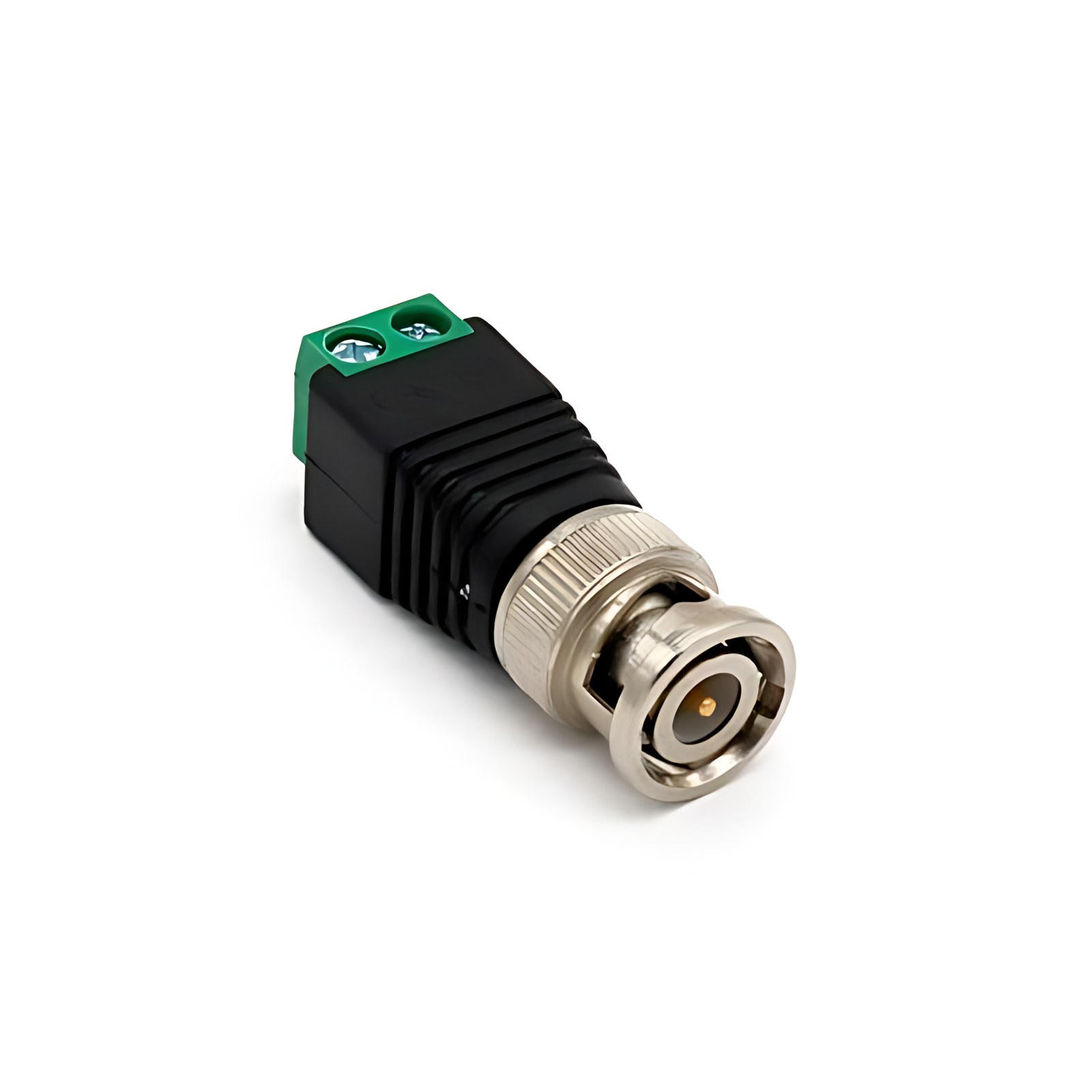 Brobotix Adaptador Conector Cctv Tipo Bnc Macho A  Conector Coaxial Balun (por Utp) –  Camara De Seguridad Disco Duro
