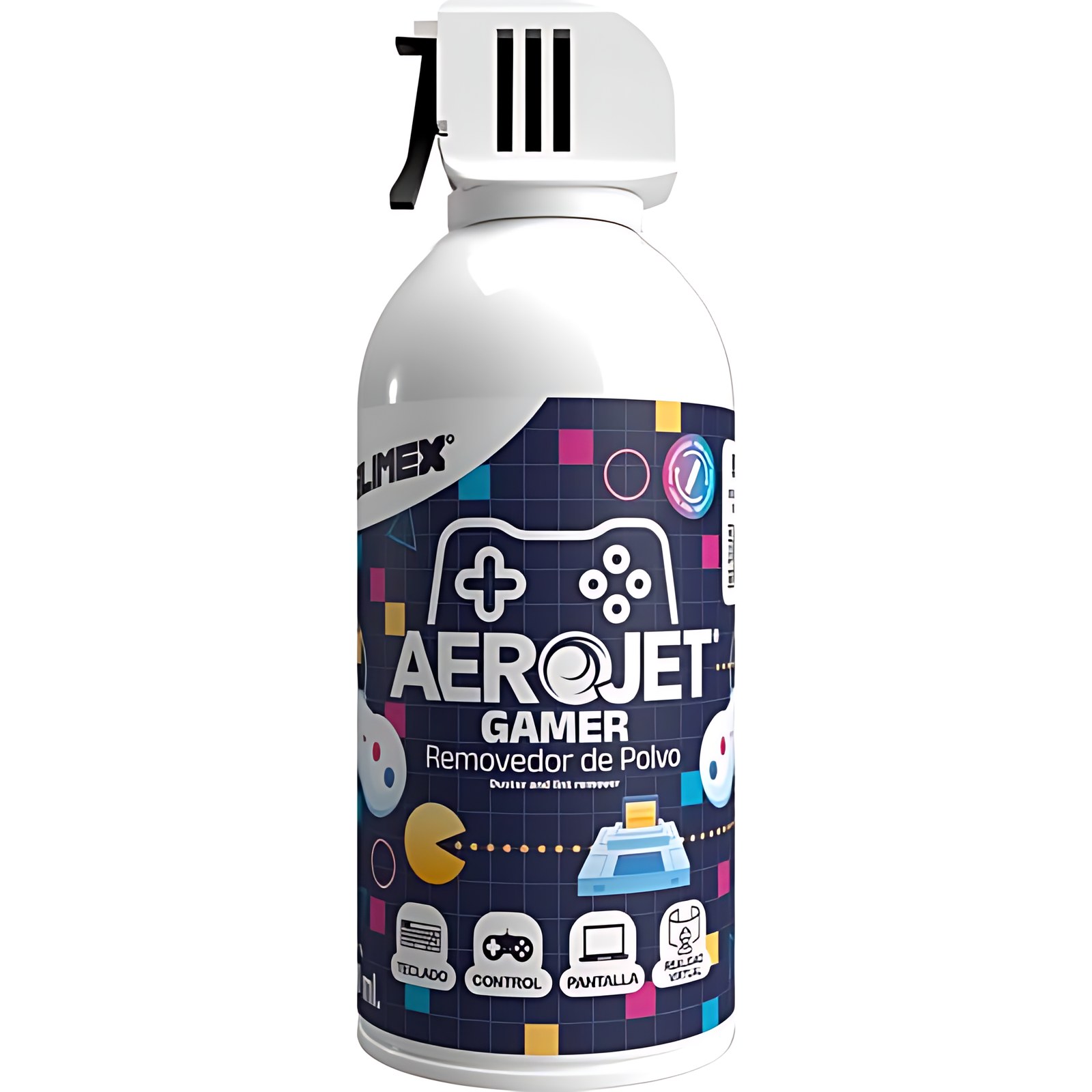 Producto Formulado Para Remover Por Presión Polvo Y Suciedad. No Daña Componentes, Puede Utilizarse En Consolas, Controles, Pantallas Y Teclados