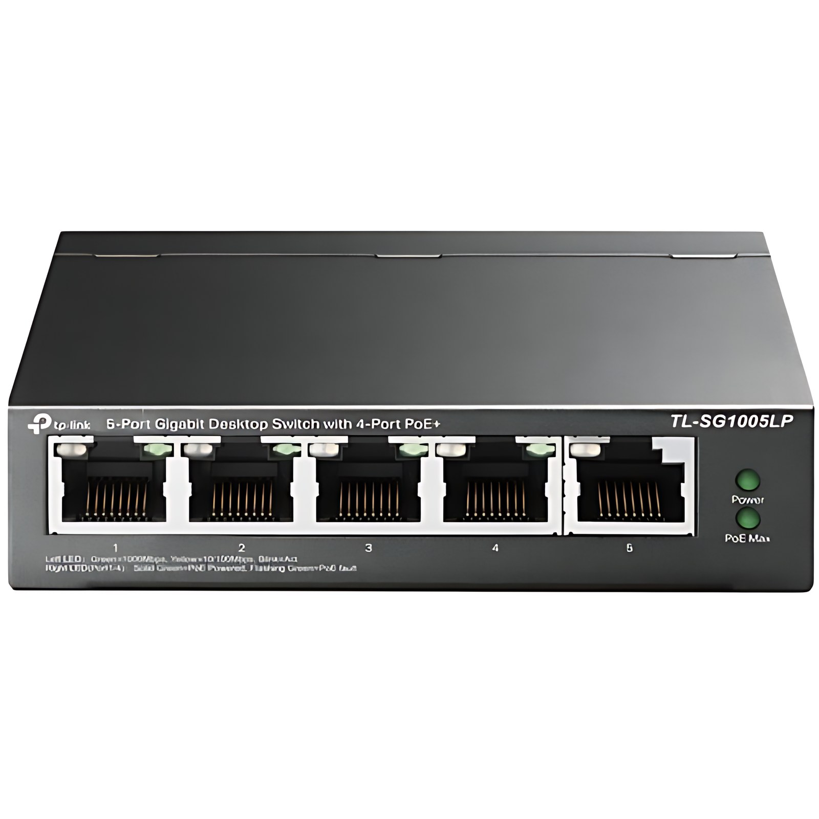 Tp-Link Switch De Escritorio Gigabit De 5 Puertos Con 4 Puertos Poe+
