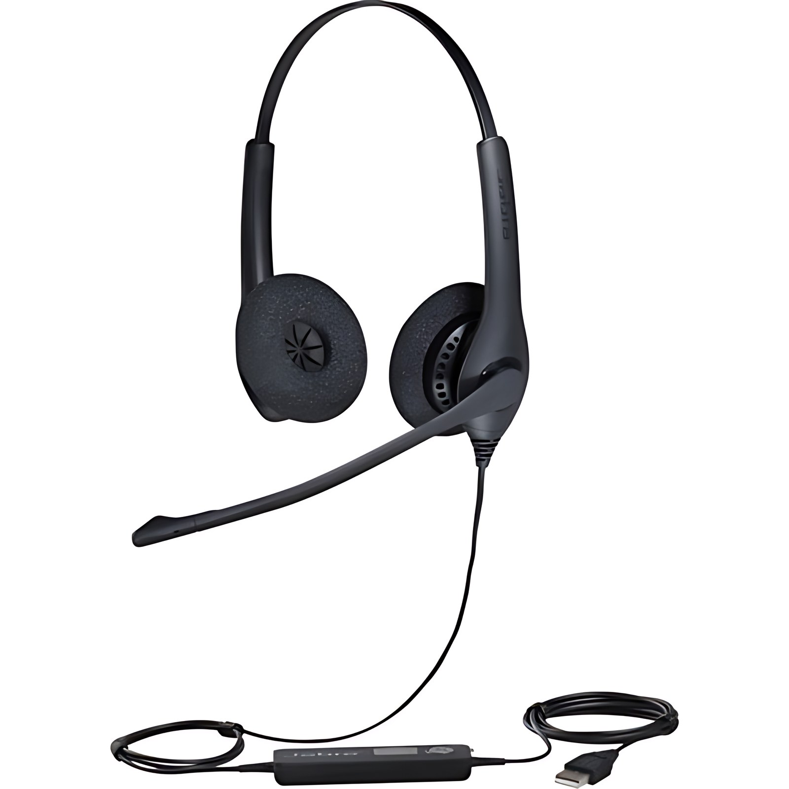 Auriculares Jabra Biz 1500 Cableado Sobre La Cabeza Estéreo – Negro – Binaural – Supra-Aural – 32ohm – 20hz A 6.80khz – 230cm Cable – Cancelación De Ruido – Usb
