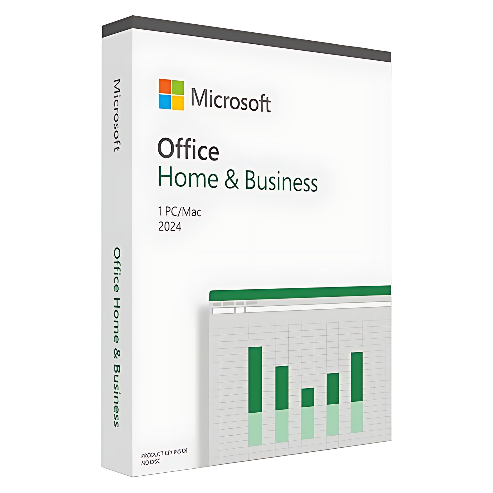 Office Home & Business 2024 Caja, Licencia perpetua, Idioma Español, 1 usuario / PC o Mac, Aplicaciones incluidas: Word, Excel, Power Point, Outlook y One Note