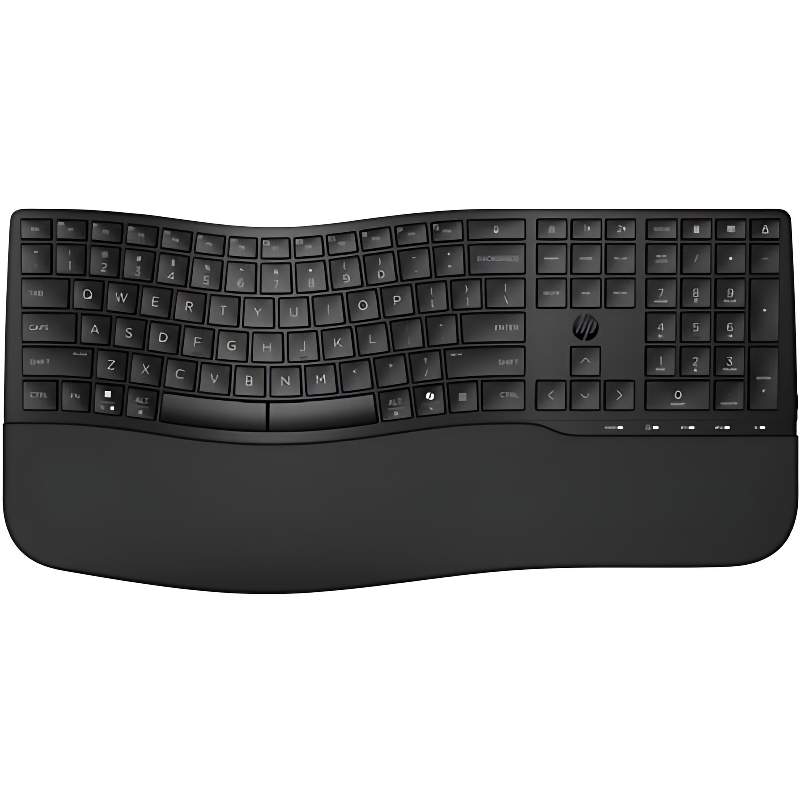 Teclado Inalambrico Hp 685, 1200 Dpi, Conectividad Wireless 2.4ghz  & Bluetooth, Teclado Resistente A Salpicaduras Y Ajuste De Inclinación, Compatibles Conwindows 11; Windows 10; Macos; Chromeos,  Sustentabilidad: 55% De Plástico Reciclado Posconsumo; El Embalaje Es Reciclable. Color Negro, 1 Año De Garantía.