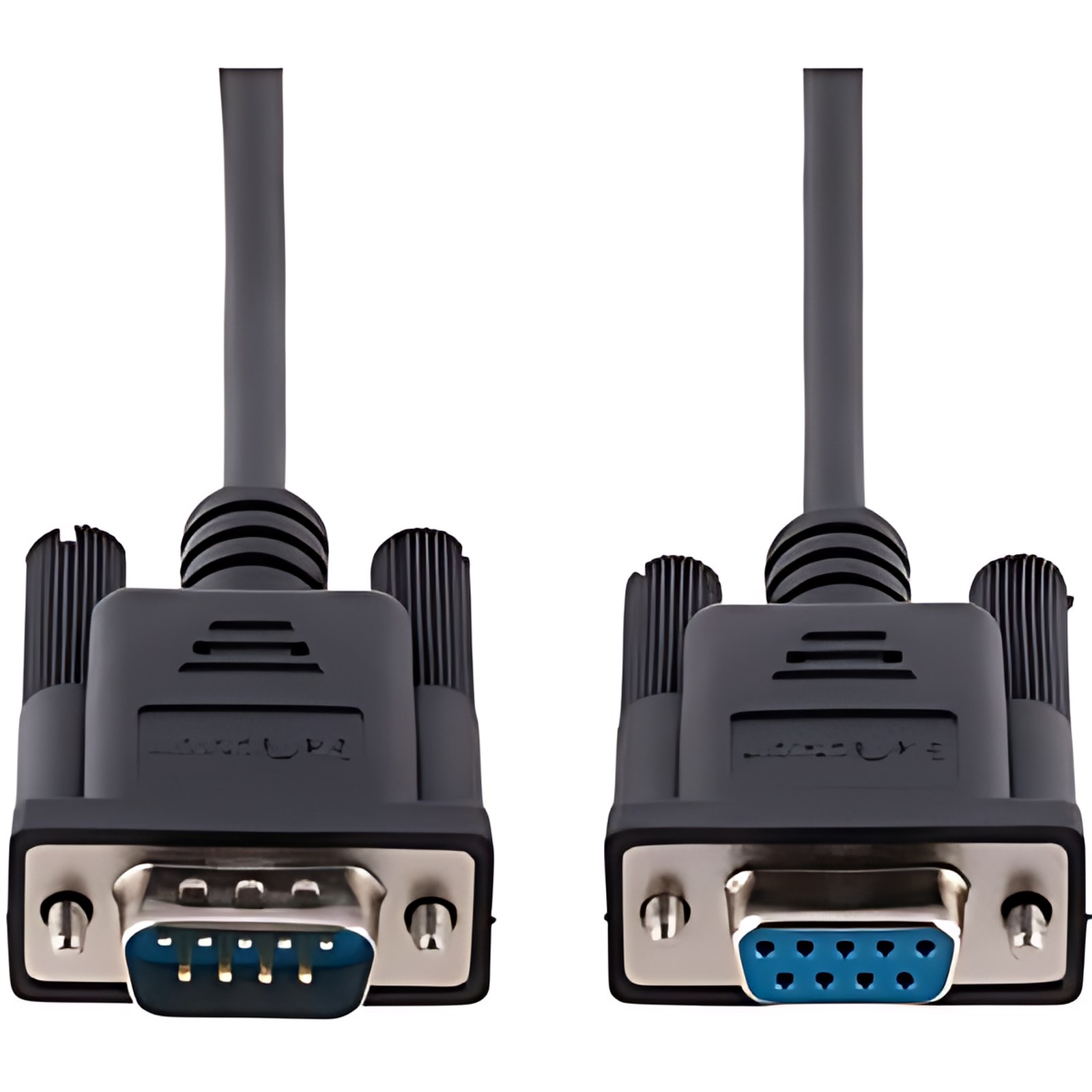 Startech.com Cable 3m Serial Rs232 Para Módem Nulo, Crossover Cruzado Blindado, Cable Db9 Puerto Com Hembra A Macho Compatible Dte – Cable For Módem – Apantallado – Níquel Conector Chapado – 28 Awg – Negro