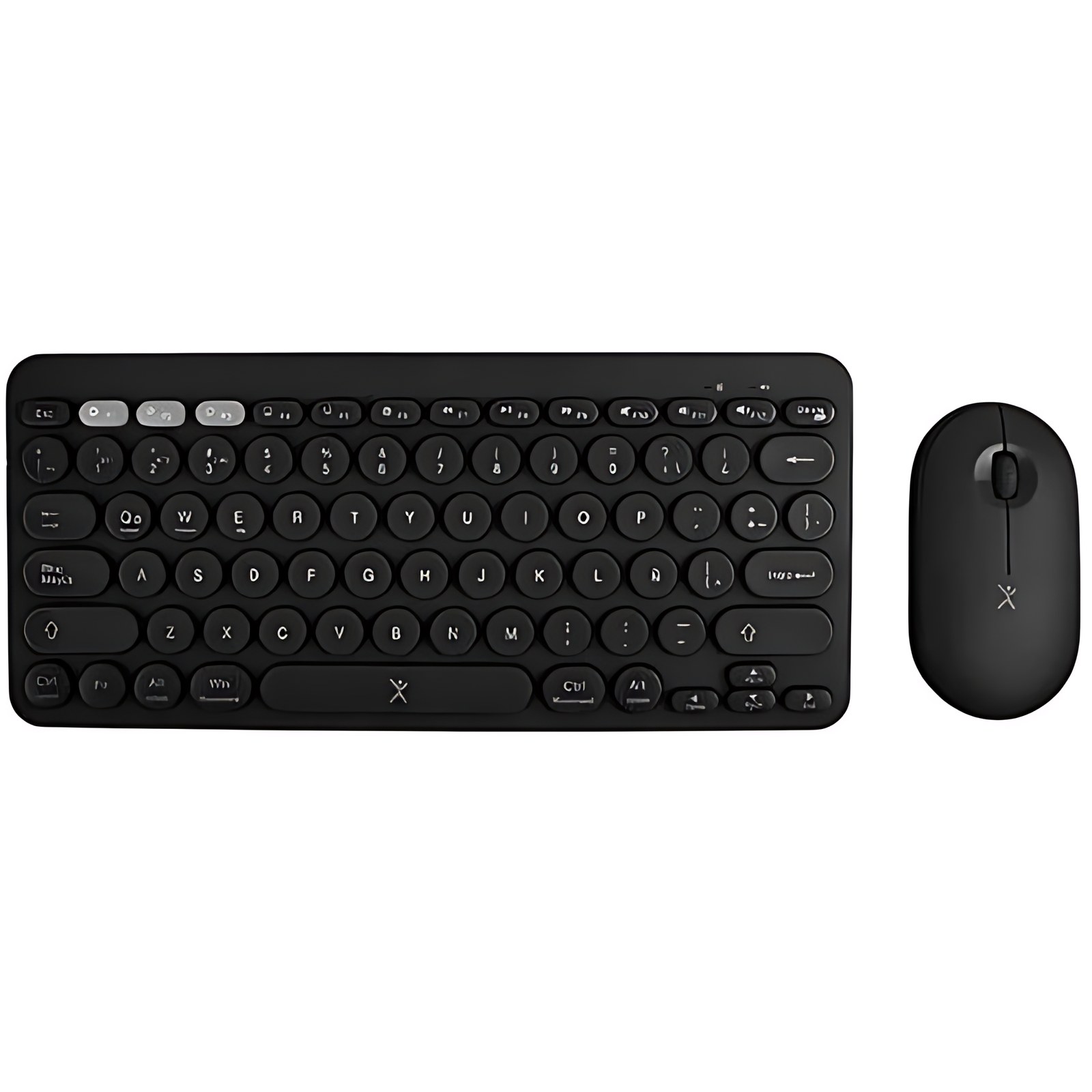 Perfect Choice Teclado Y Ratón Perfect Choice Froyo - Usb Membrana Inalámbrico Bluetooth/Rf 2.40ghz Teclado - 78 Tecla - Keyboard/Keypad Color: Negro - Usb Inalámbrico Bluetooth/Rf Mouse - 1000 Dpi - 3 Botón - Pointing Device Color: Negro - Aa, Aaa - Compatible Con Pc