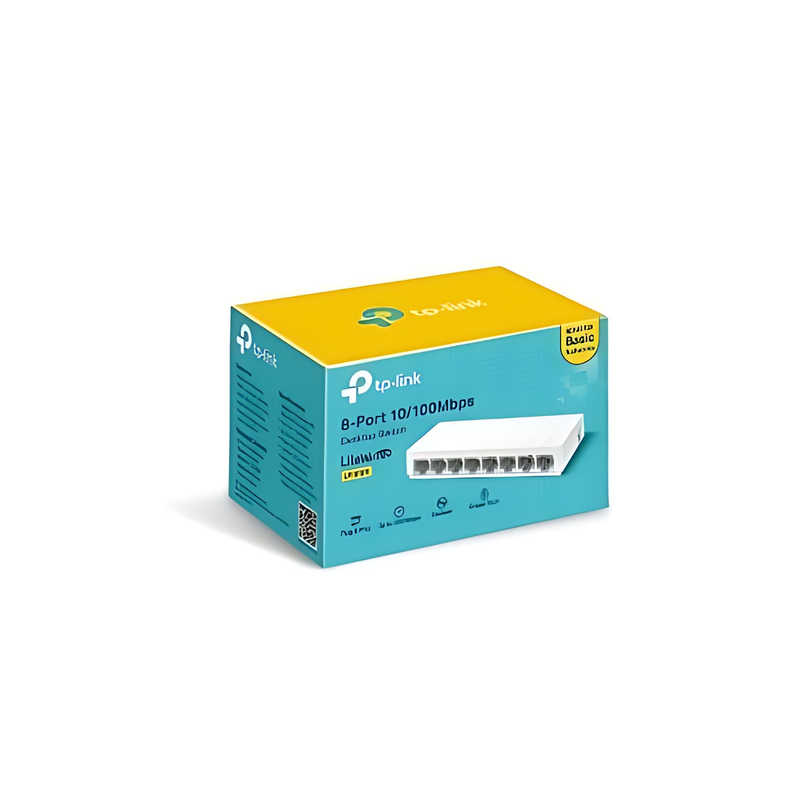 TP-Link switch no administrable de 8 puertos fast ethernet 10/100.