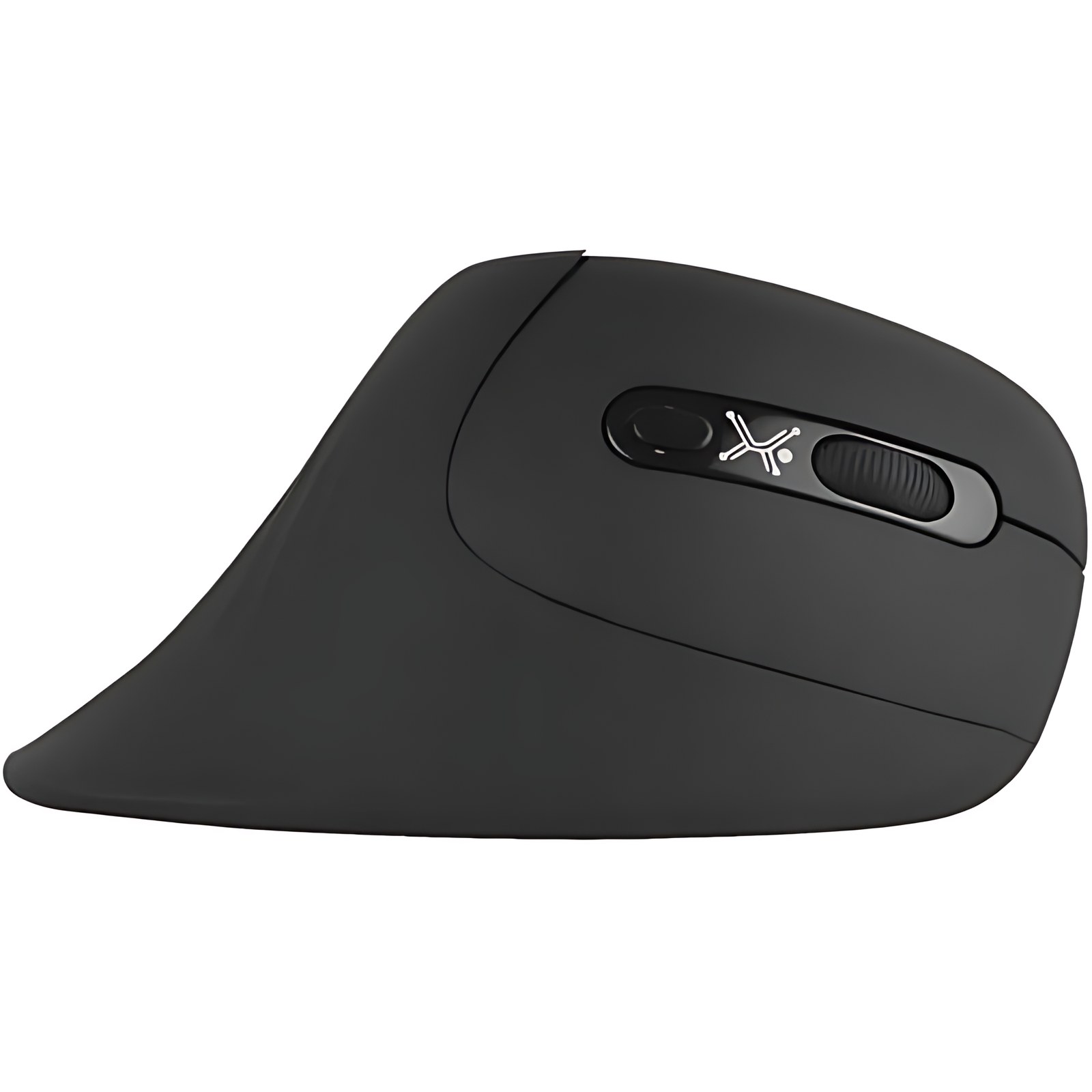 Mouse Inalámbrico Diseño Vertical Click Silencioso Snouse Negro | Perfect Choice