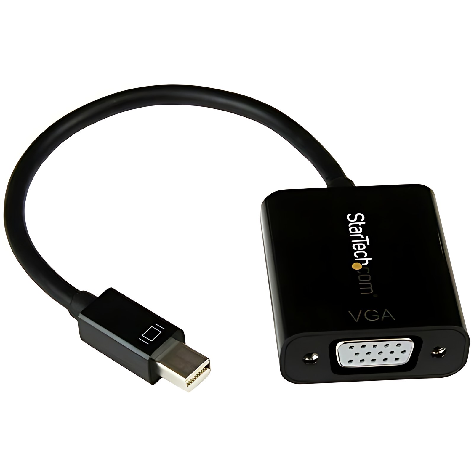 Startech.com Adaptador Mini Displayport A Vga – Convertidor Activo De Mini Dp A Vga Video 1080p Con Certificación Vesa – Mdp 1.2 – Negro