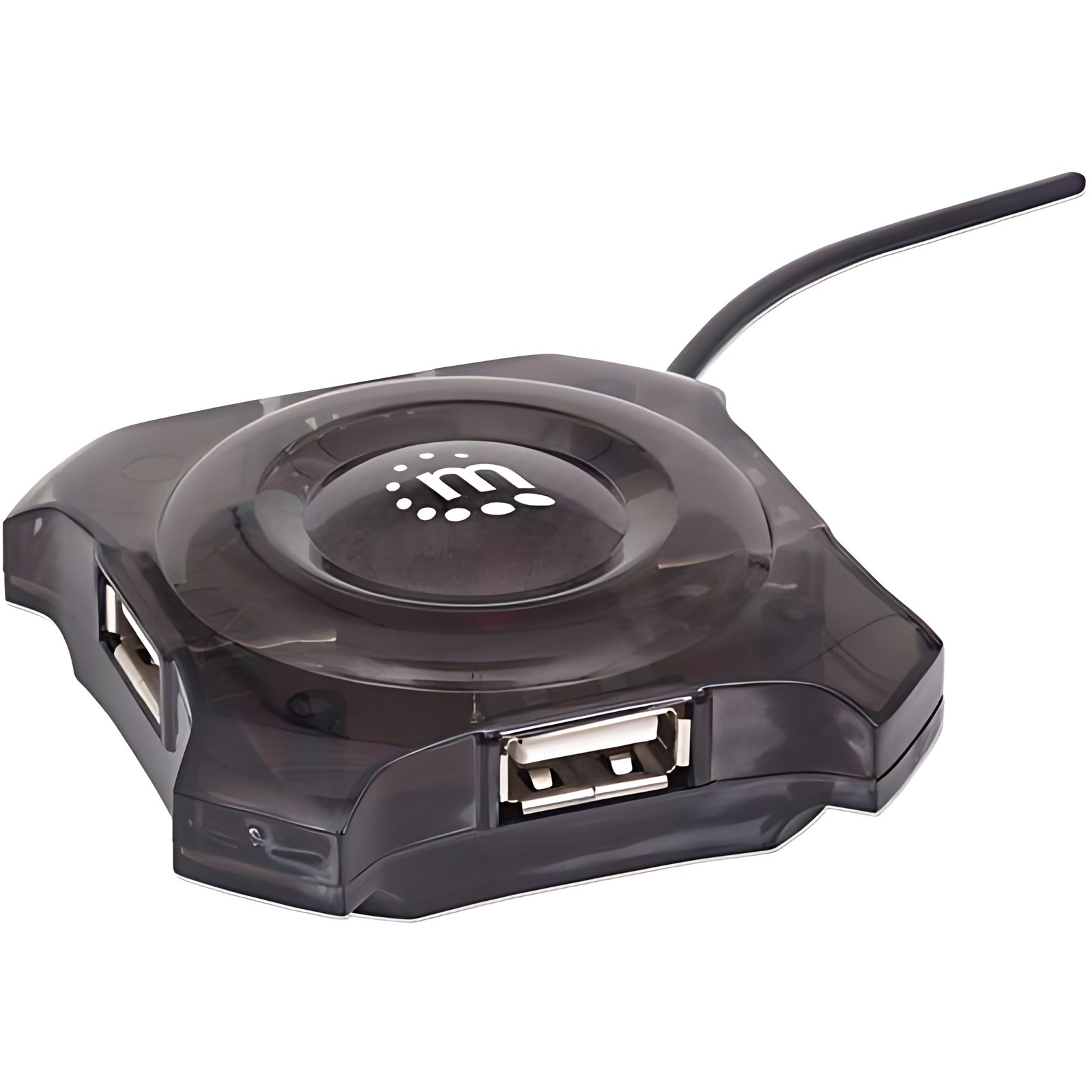 Hub Usb 4 Ptos Negro Economico – 4 Total Usb Port(s) – 4 Usb 2.0 Port(s) – Pc, Mac