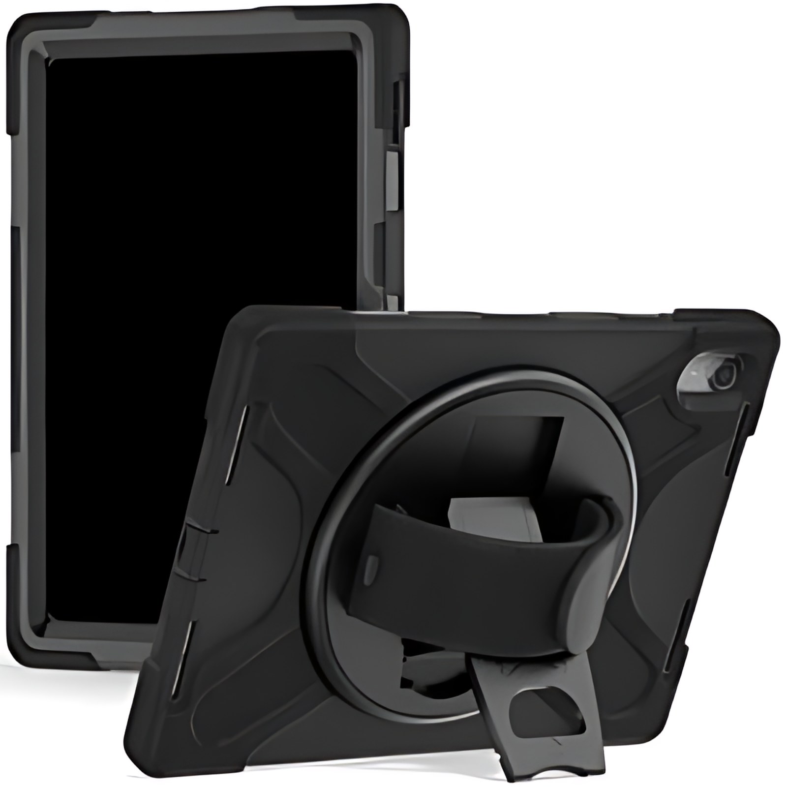 Brobotix Funda De Uso Rudo Para Tableta Lenovo® K11 De 11″ Año 2024 (compatible Con Tabletas Lenovo Modelos: Tb-330fu, Tb-330xu, Tb-331fc, Tb-335fc, Tb-335 / K11, Tb-336 / K11 Generacion Ii  (2025), Tb-330). Incluye: Correa De Hombro Desmontable, Correa De Mano Ajustable Y Giratoria, Mica Protectora Para Pantalla, Soporte Para Escritorio, Soporte Para Lápiz óptico. Material: Policarbonato Y Silicón, Protector Para Tableta, Rugged Case With Hand Strap 360°, Color Negro,tableta Lenovo K11, Tableta Lenovo K11 De 11″, Funda Para Lenovo K11 2024, Carcasa Para Tablet Lenovo K11 2024, Protector Para Tableta Lenovo K11, Funda Lenovo, Carcasa Para Lenovo K11, Lenovo K11 Tb330