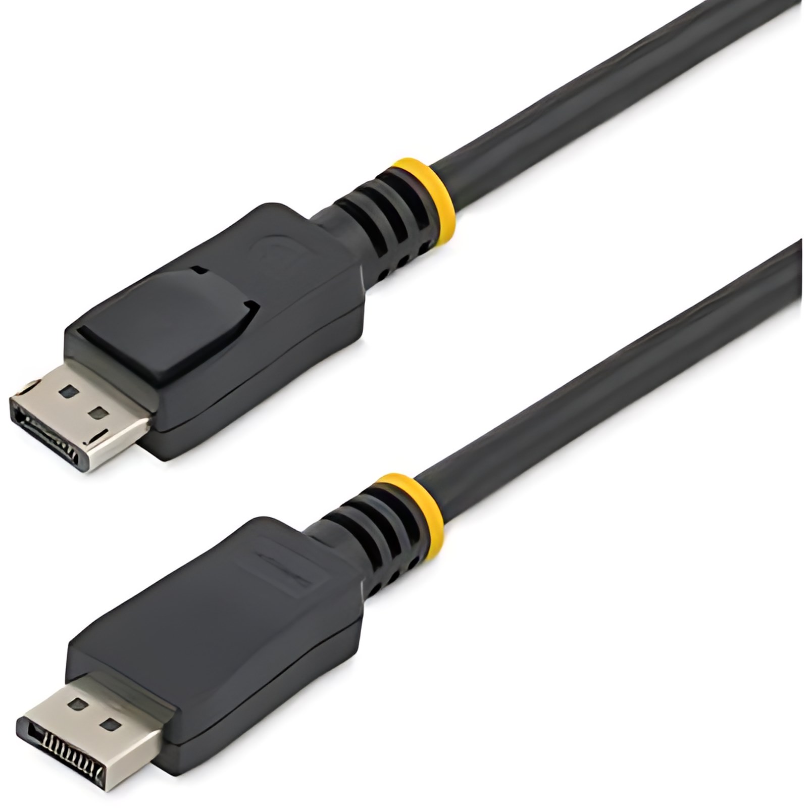 Cable de 1m DisplayPort 1.2 - Cable DisplayPort 4K x 2K Ultra HD Certificado por VESA - Cable DP a DP para Monitor - con Conectores DP con Pestillo
