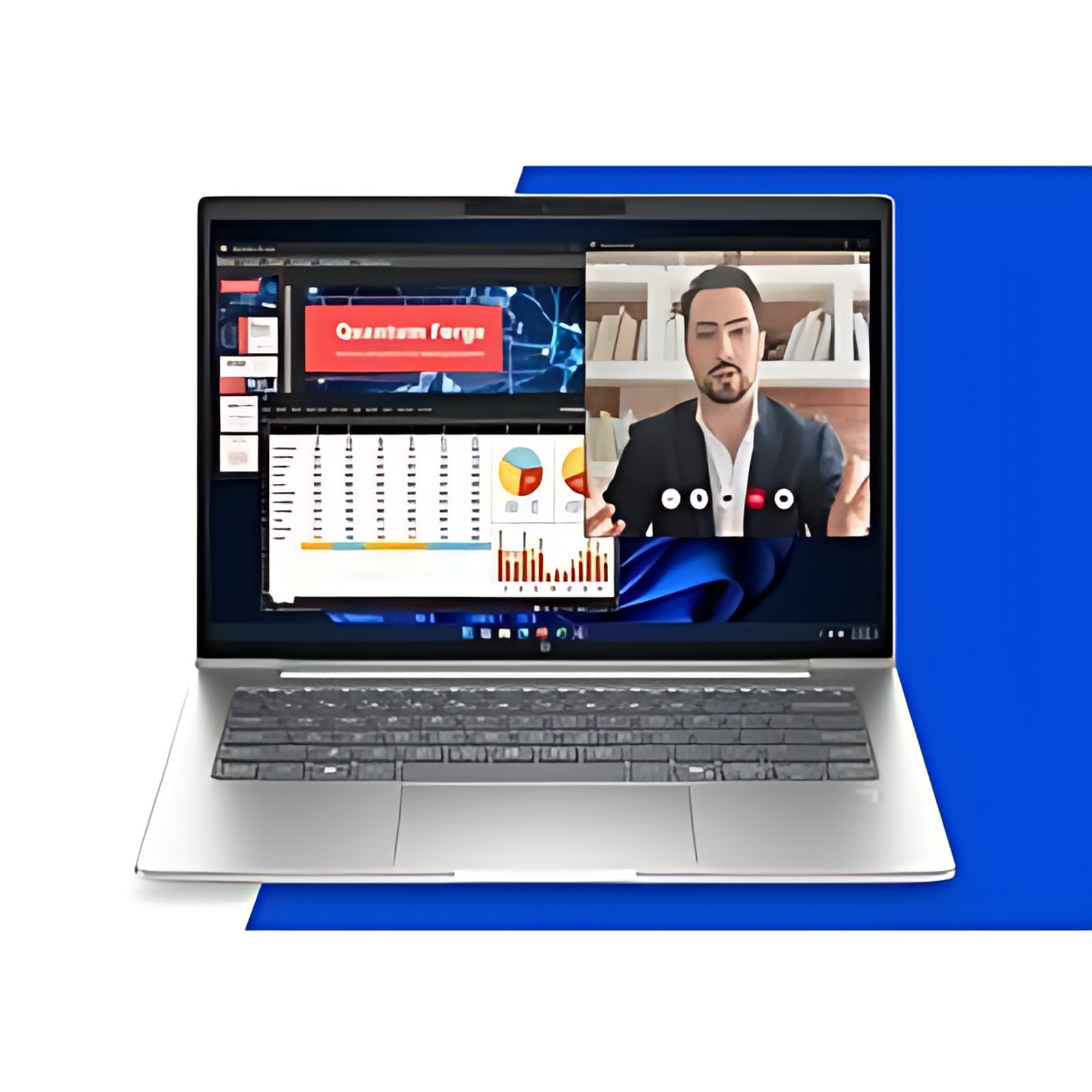 Laptop HP ProBook 4 G2i de 14", Next Gen AI Core Ultra 5 325 (hasta 4.5Ghz, 8 cores), Intel® Graphics and Intel® AI Boost (up to 47 TOPS), RAM DDR5-5600 MT/s de 16 GB (1 x 16 GB), SSD PCIe® NVMe™ de 5