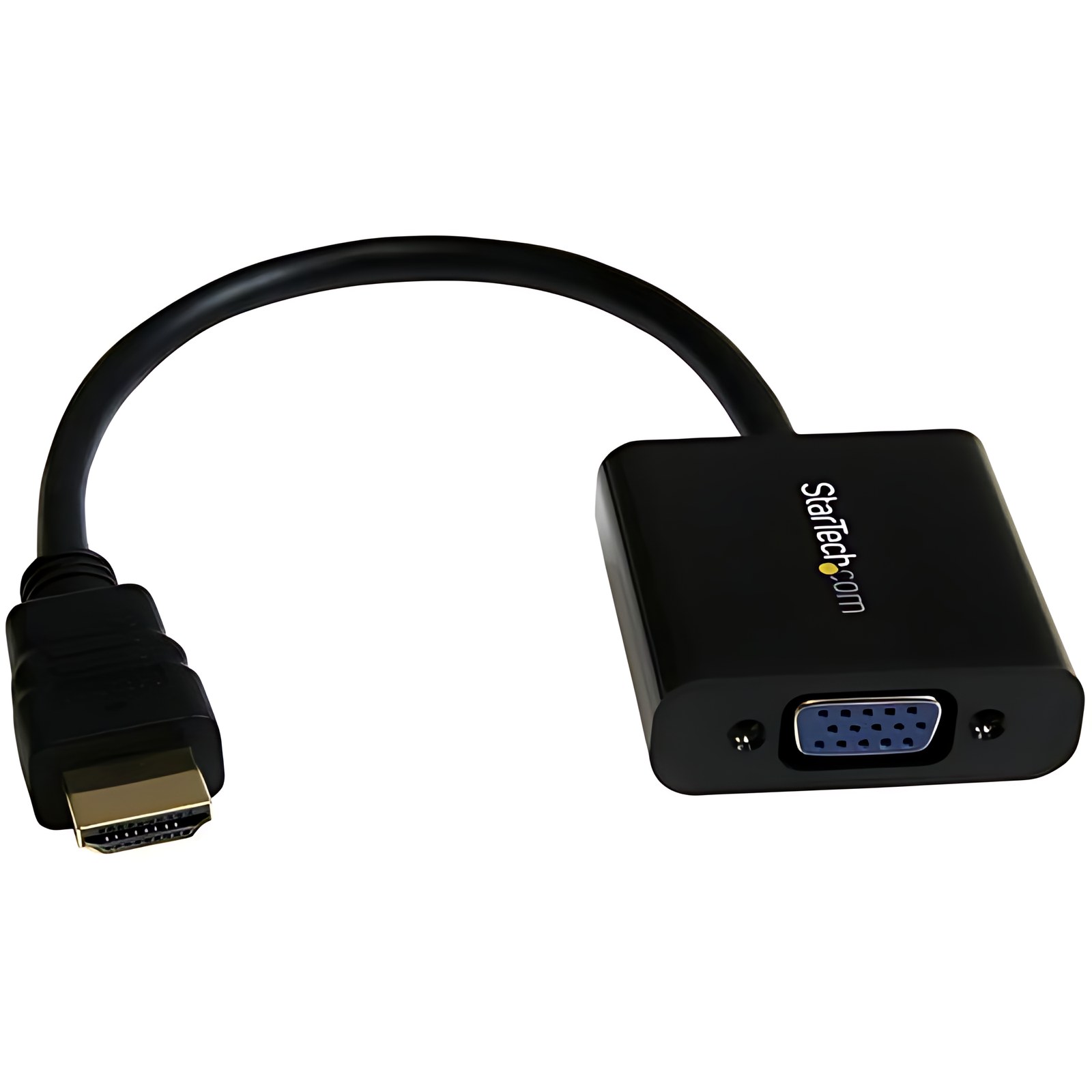 Startech.com Cable Adaptador Convertidor De Video Hdmi® A Vga Hd15 – 1920×1200 – 1080p – Negro