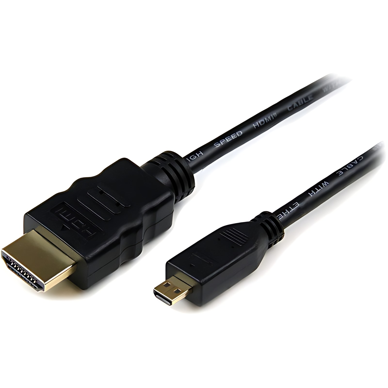 StarTech.com Cable Adaptador de 1.8m HDMI a Micro HDMI de alta velocidad con Ethernet - Macho a Macho - Cable for Dispositivo de audio/vídeo, Teléfono Móvil, TV, Smartphone, Monitor, Proyector, Cámara