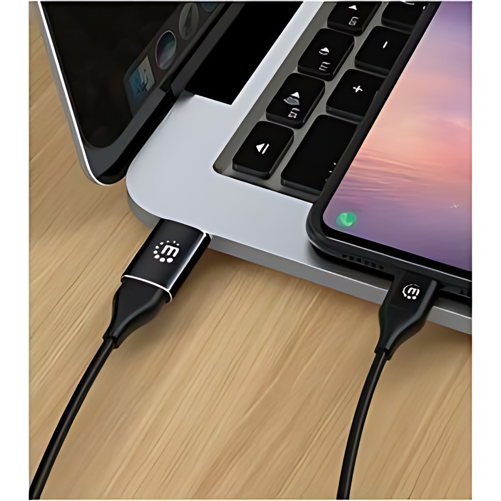 Adaptador de USB-A a USB-C Gen2 - Manhattan