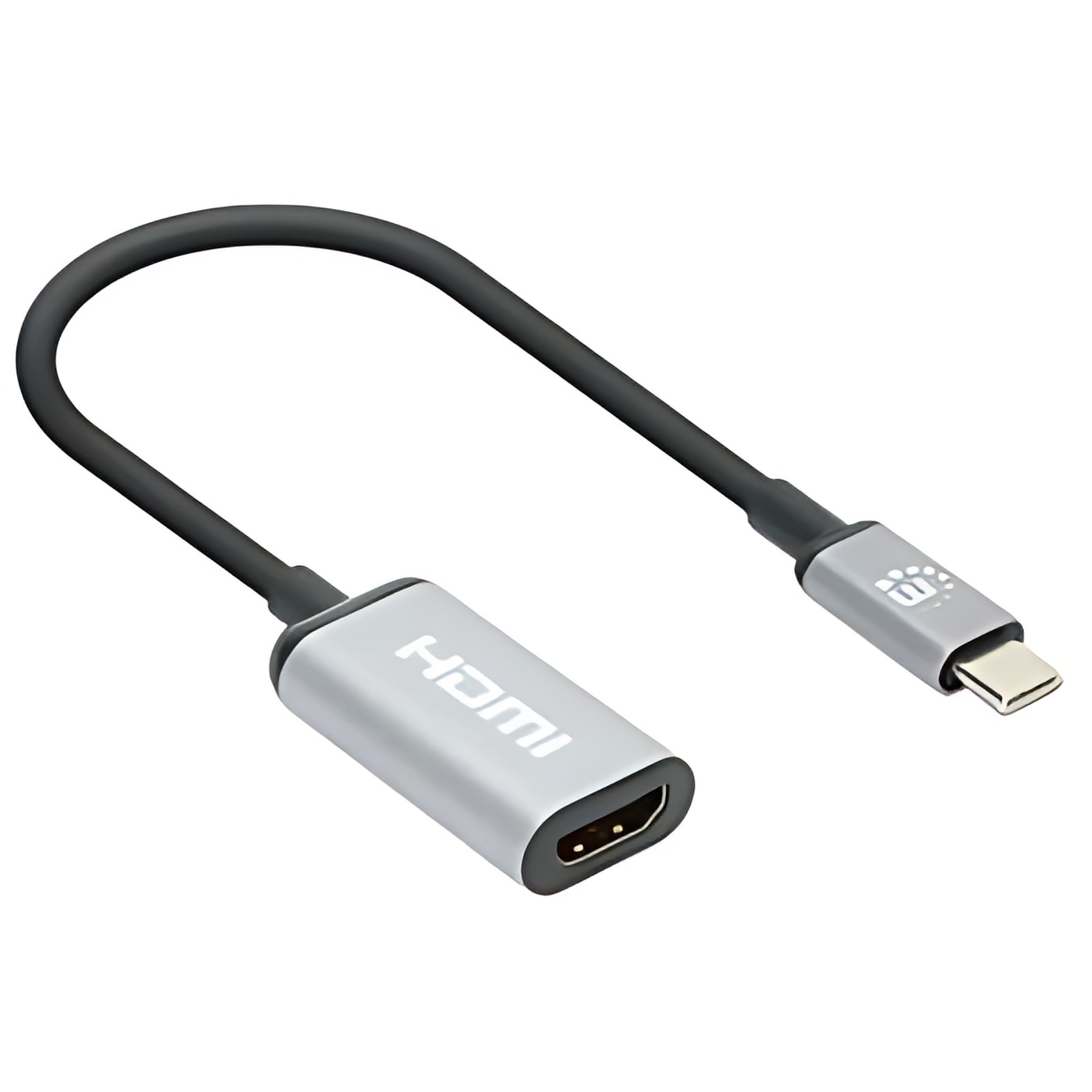 Convertidor Usb-C A Hdmi H, 4k@60hz – 3840 X 2160 Supported – Negro