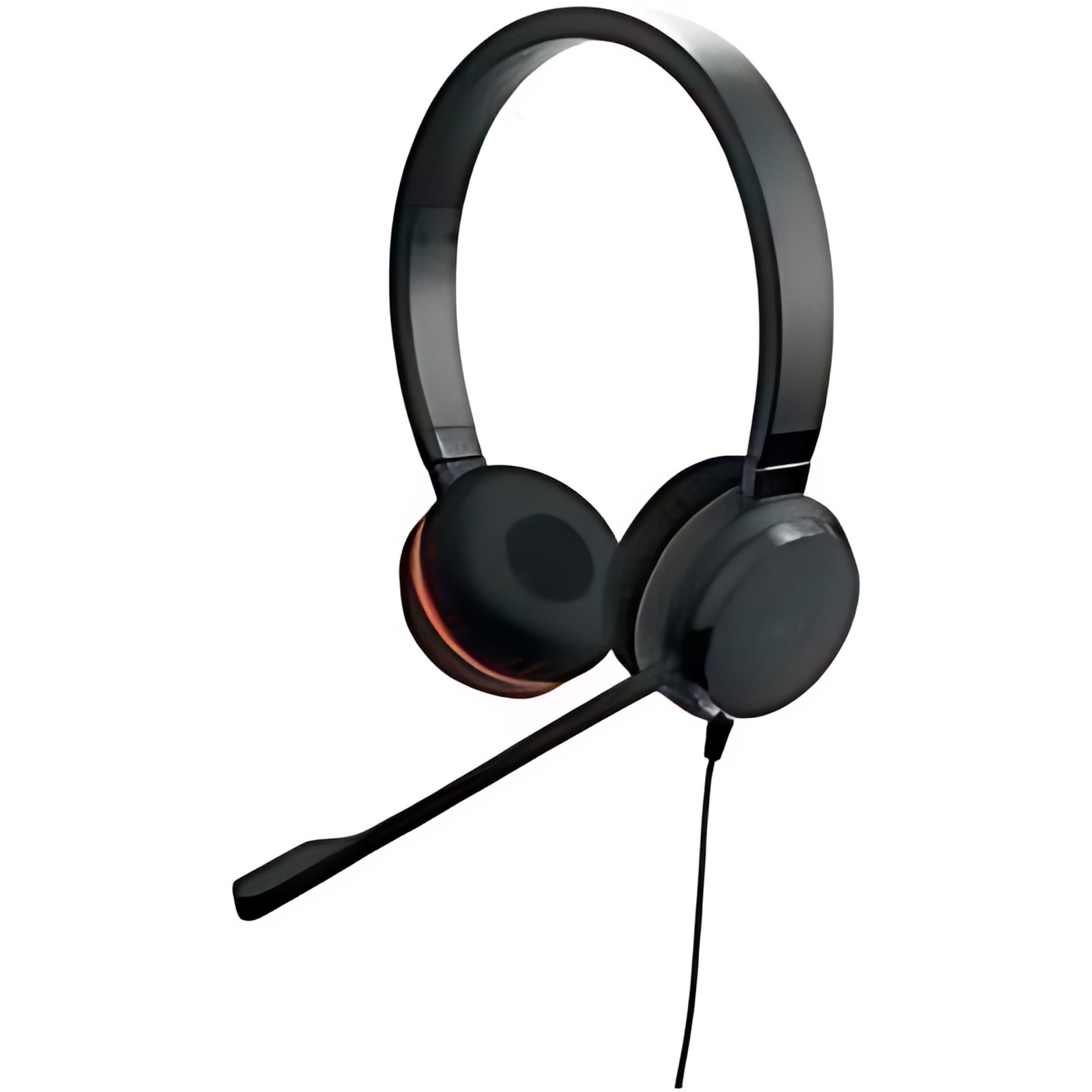 Auriculares Jabra Evolve 20se Cableado Sobre La Oreja, Sobre La Cabeza Estéreo – Negro – Certificación Microsoft Teams – Binaural – Supra-Aural – 32ohm – 150hz A 7khz – 120cm Cable – Condensador Electret Micrófono – Usb Tipo C, Usb Tipo A