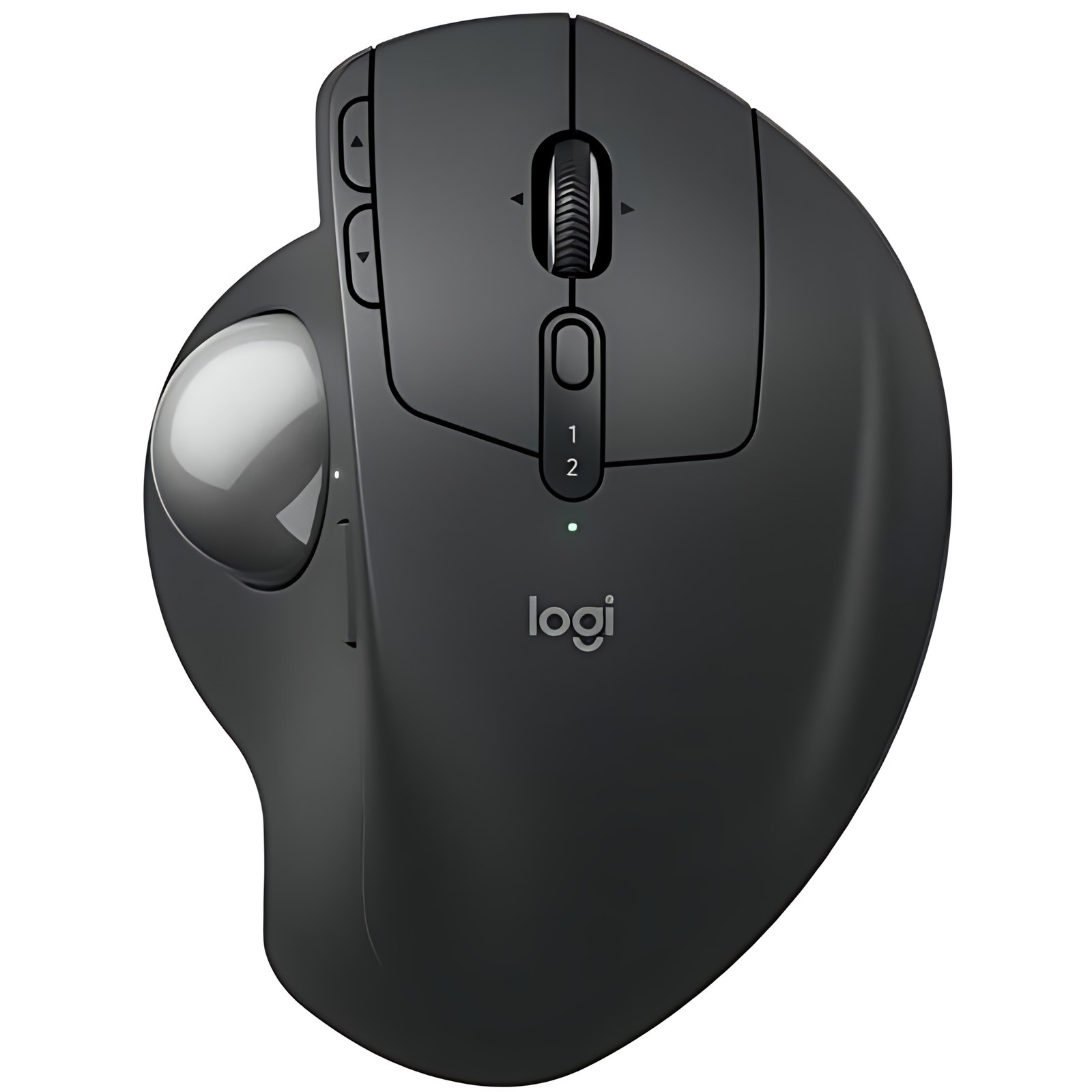 Mouse Ergonomico Mx Ergo S – Boton Scroll Premium – 400 Dpi – Funciona Hasta 4 Meses Con Una Carga Completa – Carga Usb-C