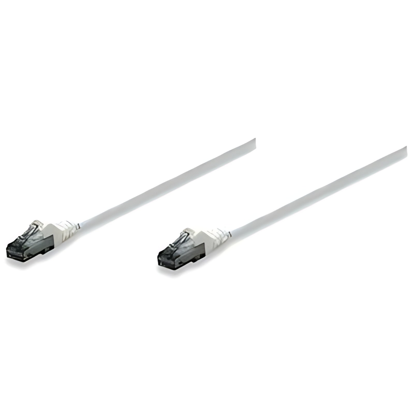 Cable Patch Cat 6, 3.0m(10.0f) Utp Blanco – Cable For Dispositivo De Red, Conmutador, Módem, Router, Panel De Conexión, Enchufe De Pared – Cable De Conexión – Oro Contacto Chapado – Blanco