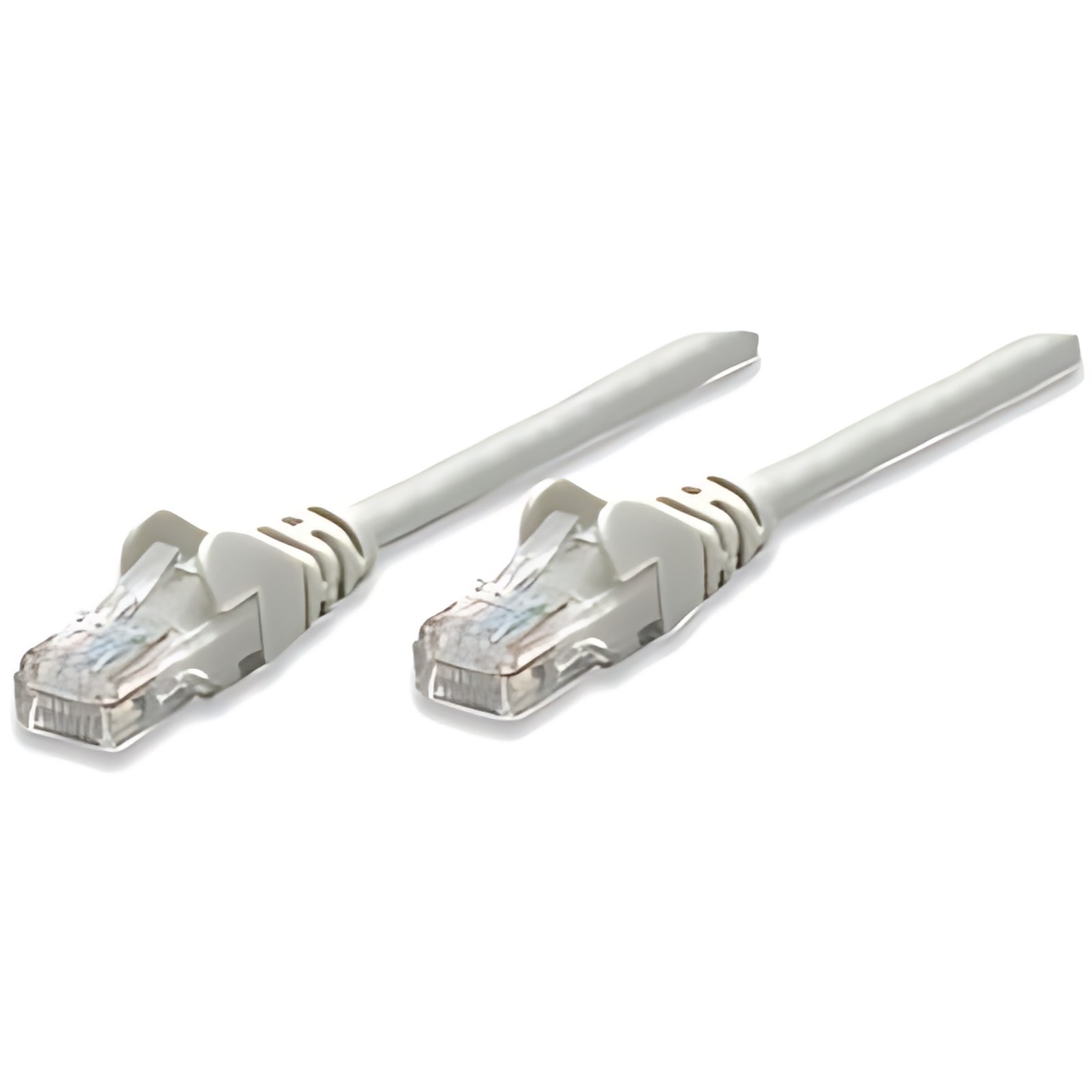 Intellinet Cable Patch 15.2m(50.0f) Cat 5e Utp Gris – Cable For Conmutador, Módem, Router, Panel De Conexión, Enchufe De Pared, Dispositivo De Red – 1gbit/S – Cable De Conexión – Oro Contacto Chapado – Gris