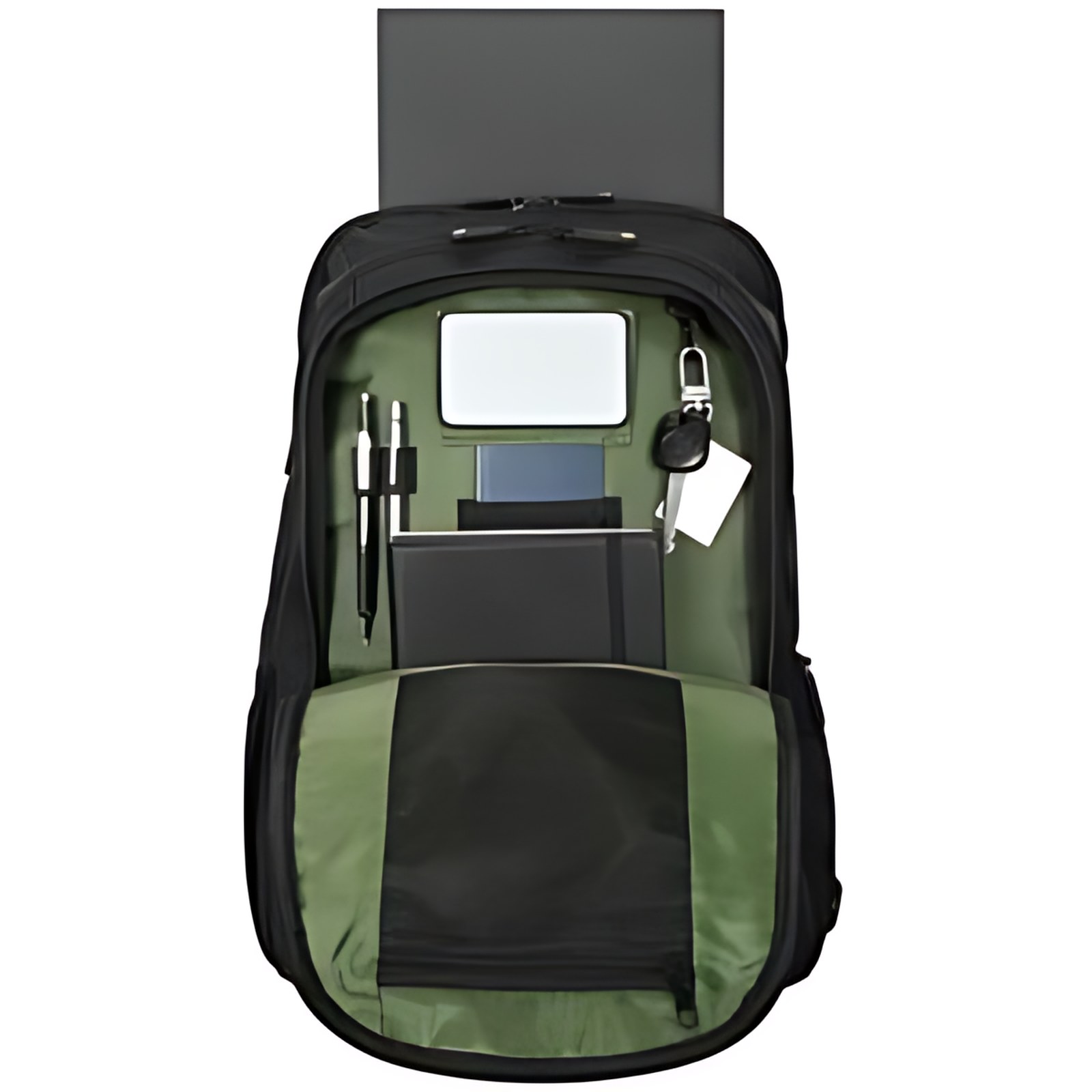 MOCHILA BACKPACK SPRUCE ECOSMART NEGRA PARA LAPTOP 17IN P/PUNTOS DE CONTROL