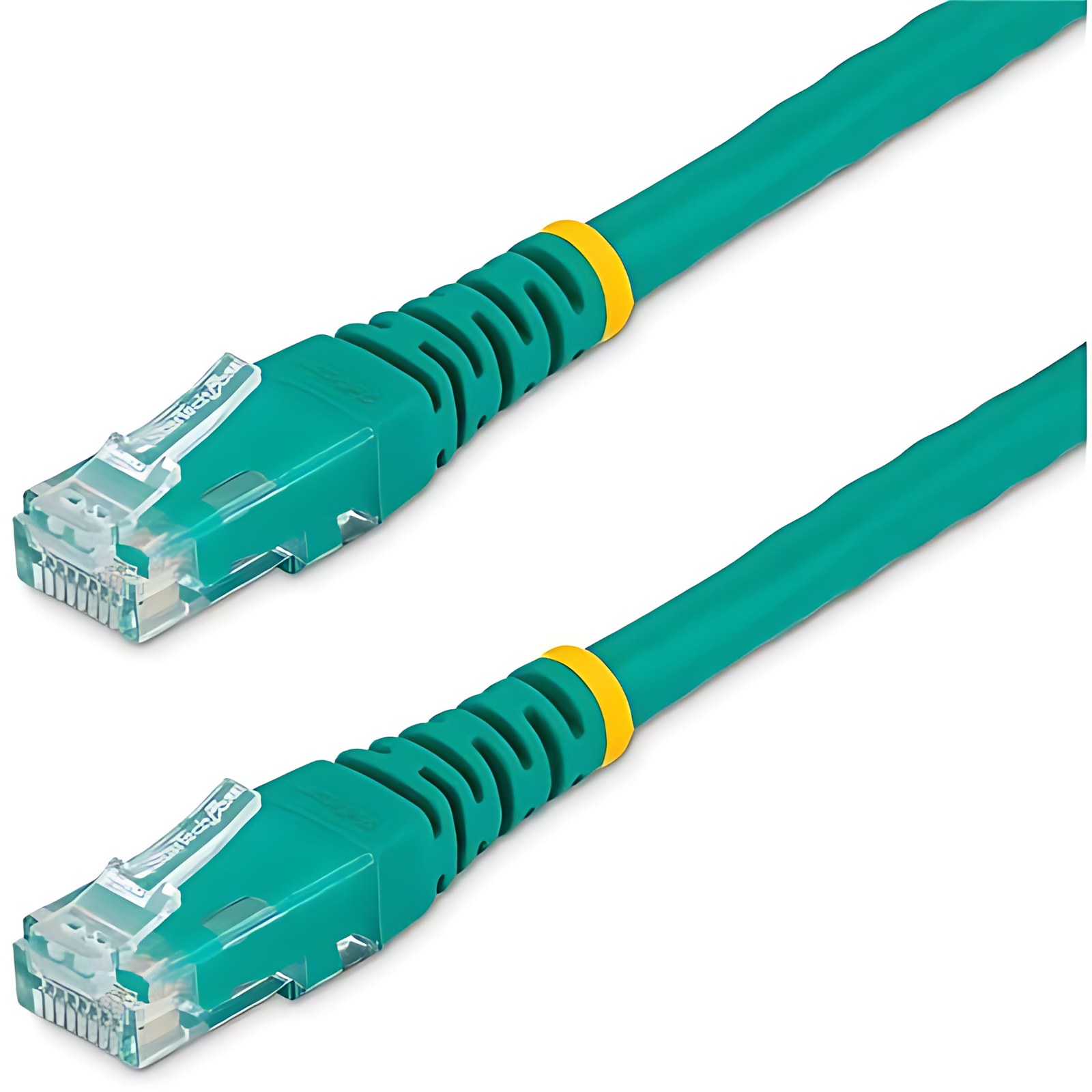 Startech.com Cable De Red 10.6m Categoria Cat6 Utp Rj45 Gigabit Ethernet Etl – Patch Moldeado – Verde – Cable For Dispositivo De Red, Hub, Dispositivo Voip, Dispositivo De Seguridad, Workstation, Enchufe De Pared, Panel De Distribución – 10gbit/S – Cable De Conexión – Oro Conector Chapado – Cmg – 24 Awg – Verde