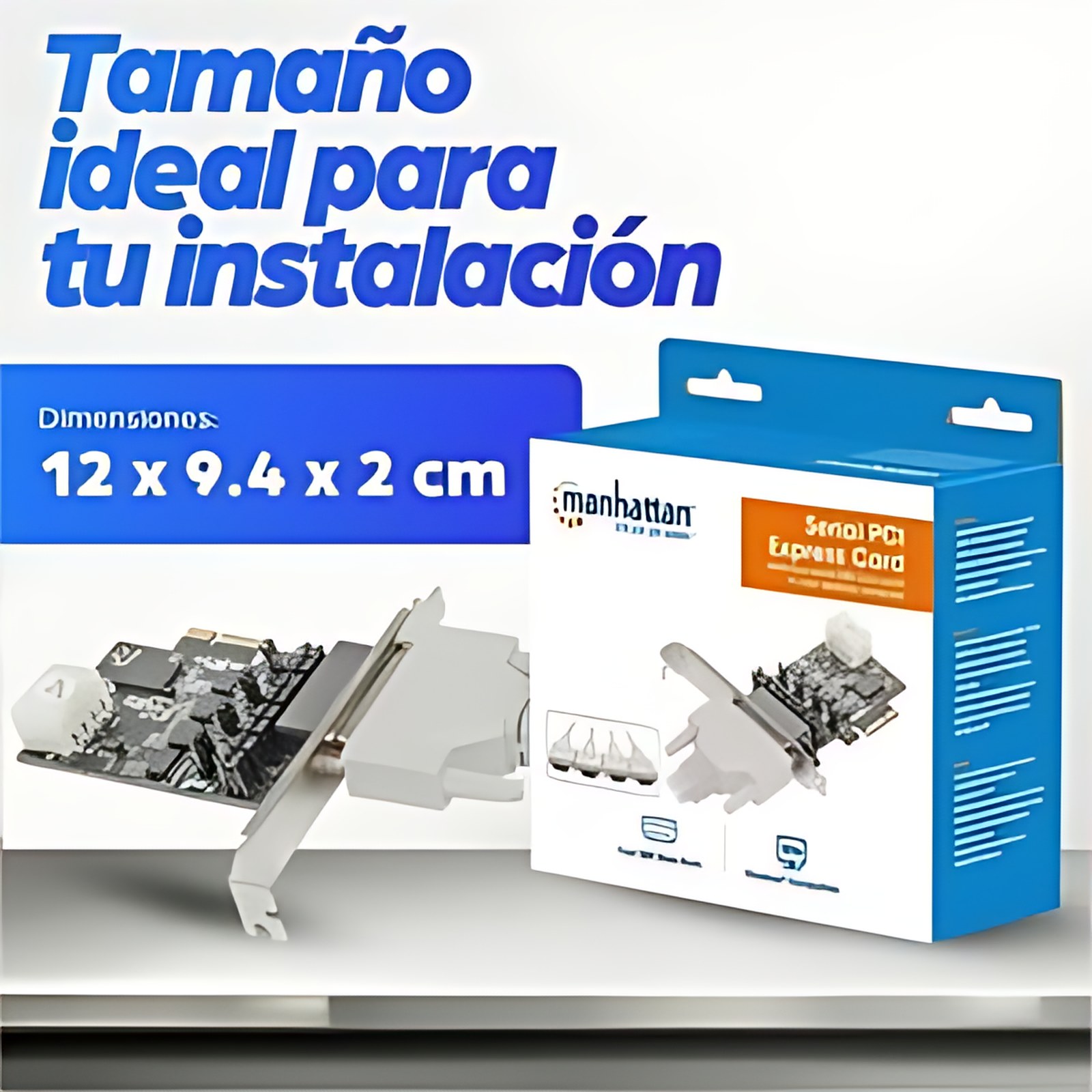 TARJETA SERIAL PCI EXPRESS CUATRO PUERTOS DB9 SALIDA DE ENERGIA DE 5V - PCI Express 1.1 x1 - PC, Linux - 1 x Número de puertos serie externos