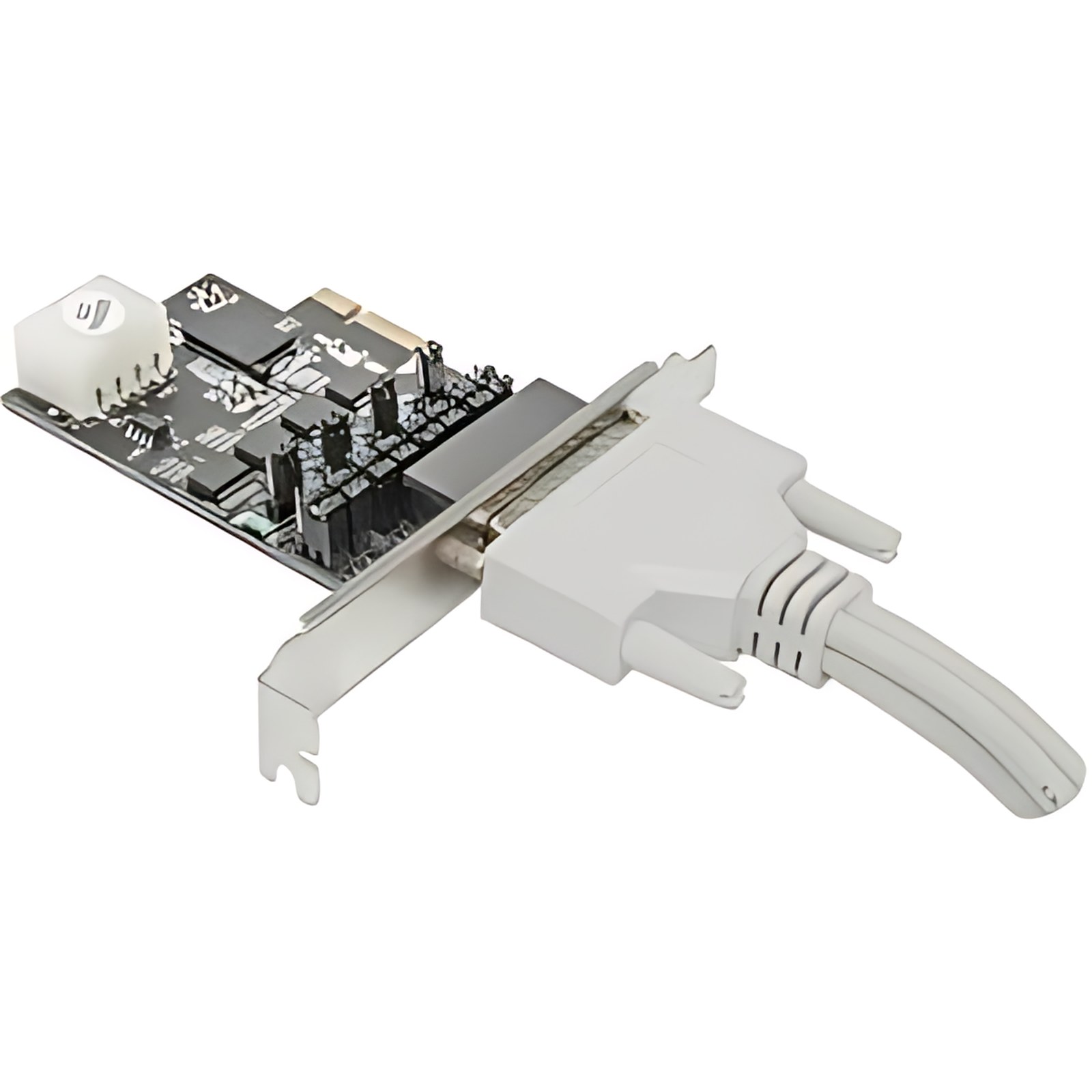 TARJETA SERIAL PCI EXPRESS CUATRO PUERTOS DB9 SALIDA DE ENERGIA DE 5V - PCI Express 1.1 x1 - PC, Linux - 1 x Número de puertos serie externos