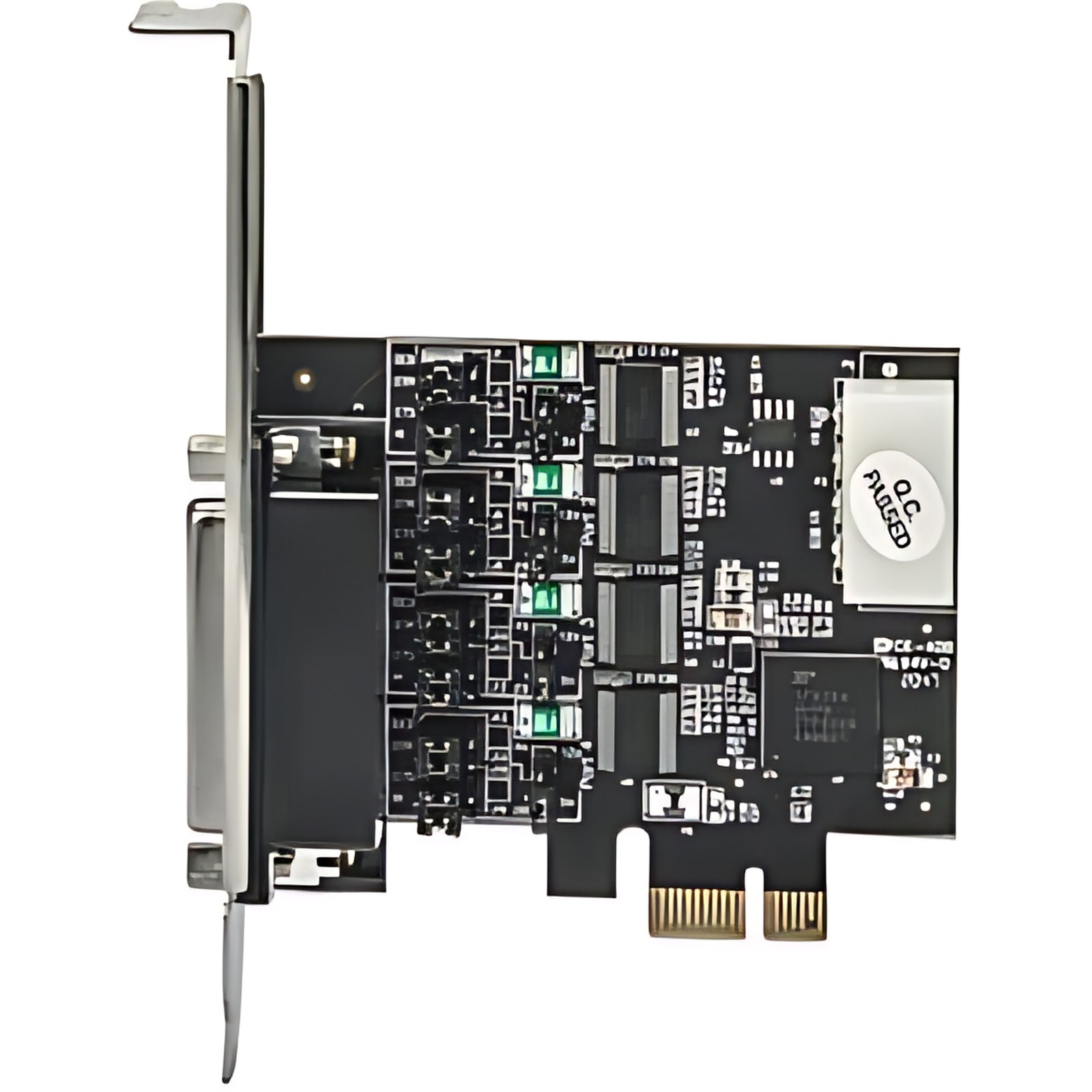 TARJETA SERIAL PCI EXPRESS CUATRO PUERTOS DB9 SALIDA DE ENERGIA DE 5V - PCI Express 1.1 x1 - PC, Linux - 1 x Número de puertos serie externos