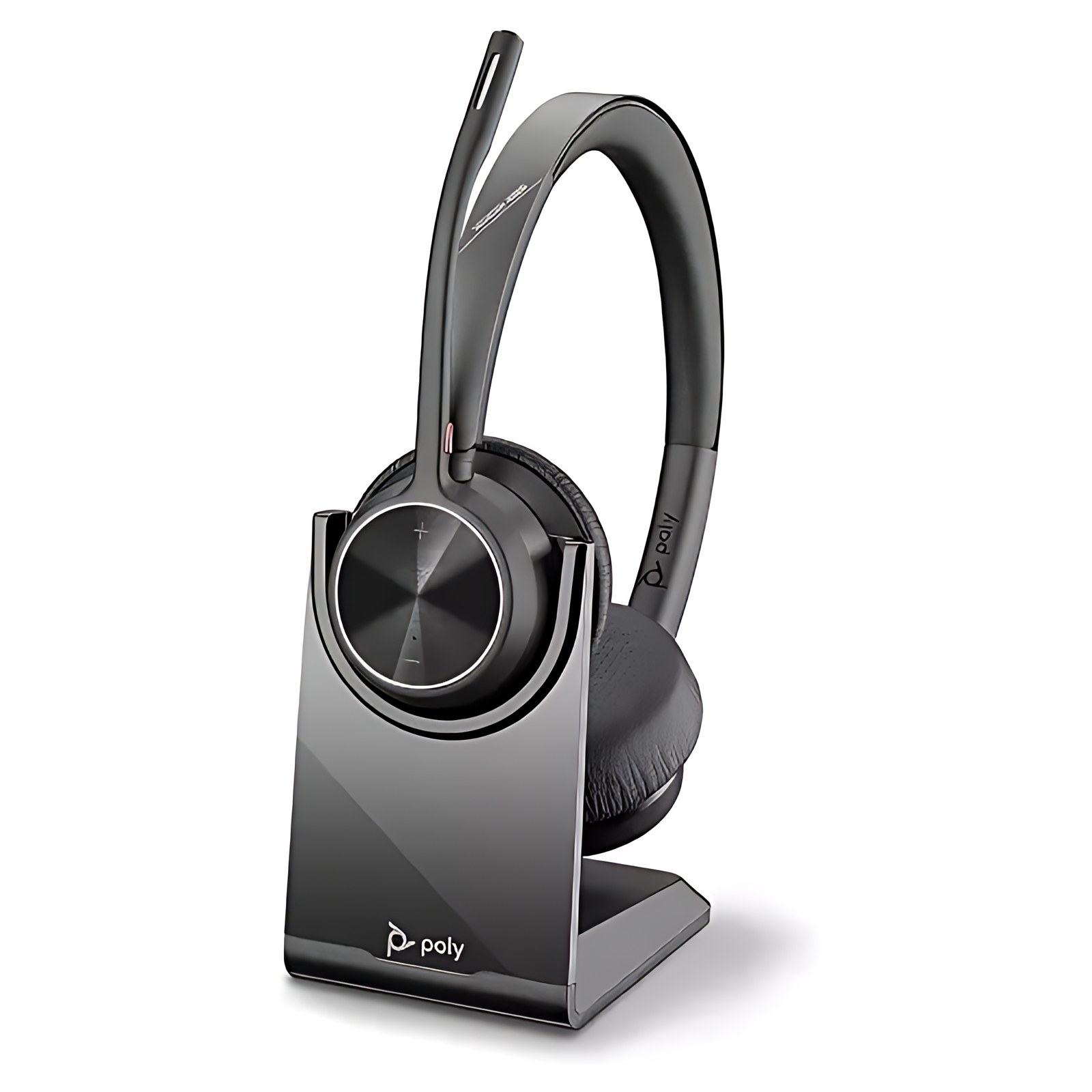 Hp Poly Voyager 4320 Usb-C Headset +bt700 Dongle +charging Stand