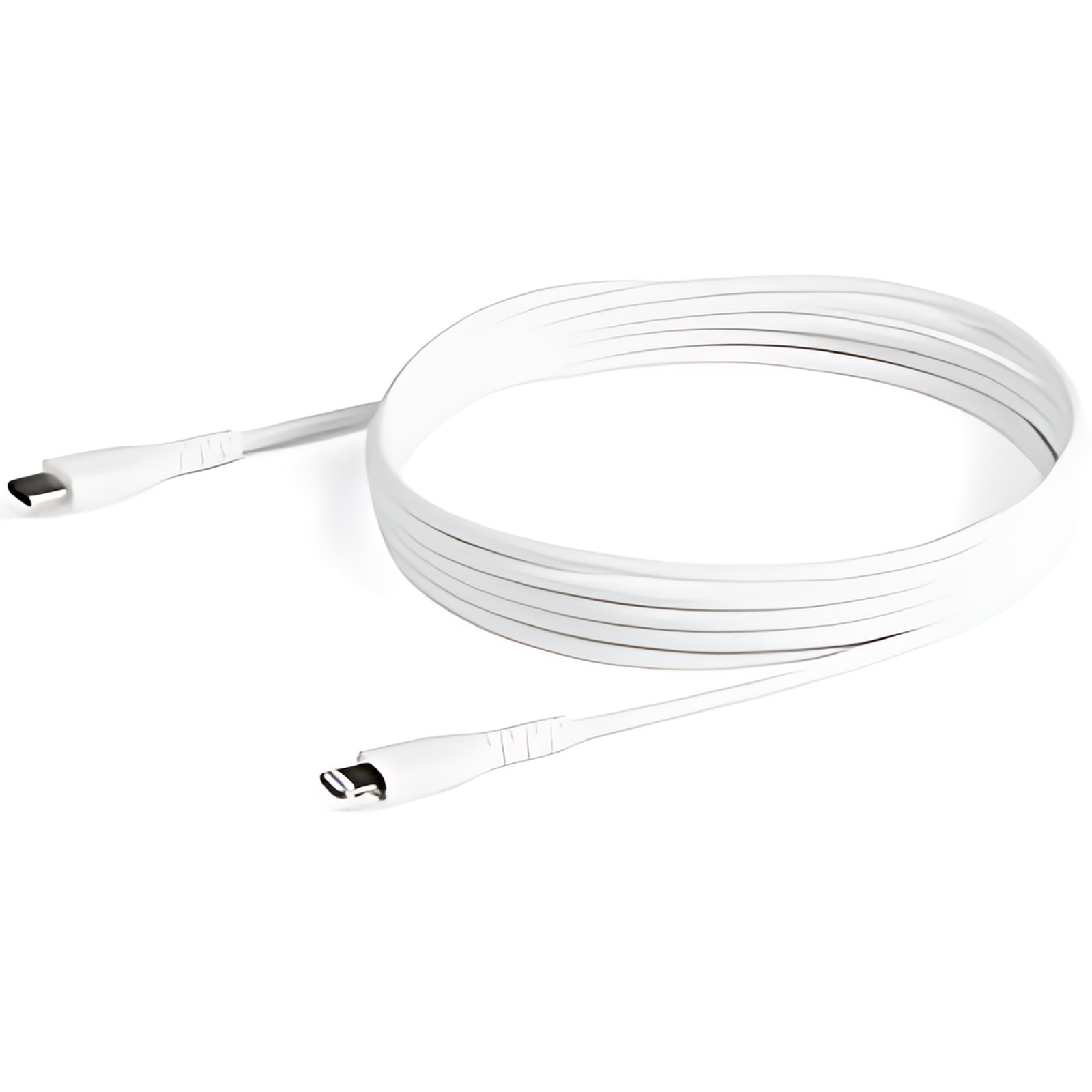 Startech.com Cable Resistente Usb-C A Lightning De 2 M Blanco – Cable De Sincronización Y Carga Para Iphone/Ipad, Certificado Mfi De Apple – Cable For Ipad, Iphone, Ipad Mini, Ipad Air, Adaptador De Alimentación, Cargador – 480mbit/S – Mfi – Apantallado – Níquel Conector Chapado – 22/32 Awg – Blanco