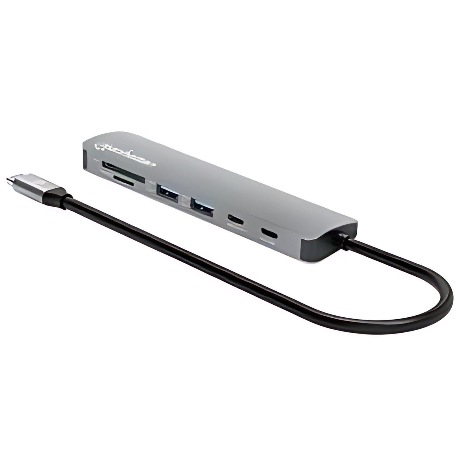 Docking Station Usb-C 7 En 1 Con Hdmi 4k, Usb 3.2 Gen 1 Tipo-C Macho A Hdmi (4k@60hz), Dos Puertos Usb-A (5 Gbps), Usb-C Power Delivery (100 W), Usb-C Data (5 Gbps) Y Lector De Tarjetas Sd/Microsd, Aluminio, Gris Espacial, Carga Tu Portátil, Amplía Su Pantalla Y Conecta Todos Tus Periféricos – Hd, Full Hd, 4k @30hz, 4k @ 60hz – 720 X 480, 640 X 480, 720 X 576, 1280 X 720, 1920 X 1080, 3840 X 2160 – 4 X Puertos Usb – 2 X Usb Type-A Ports – Usb Tipo-A – 2 X Usb Type-C Ports – Us
