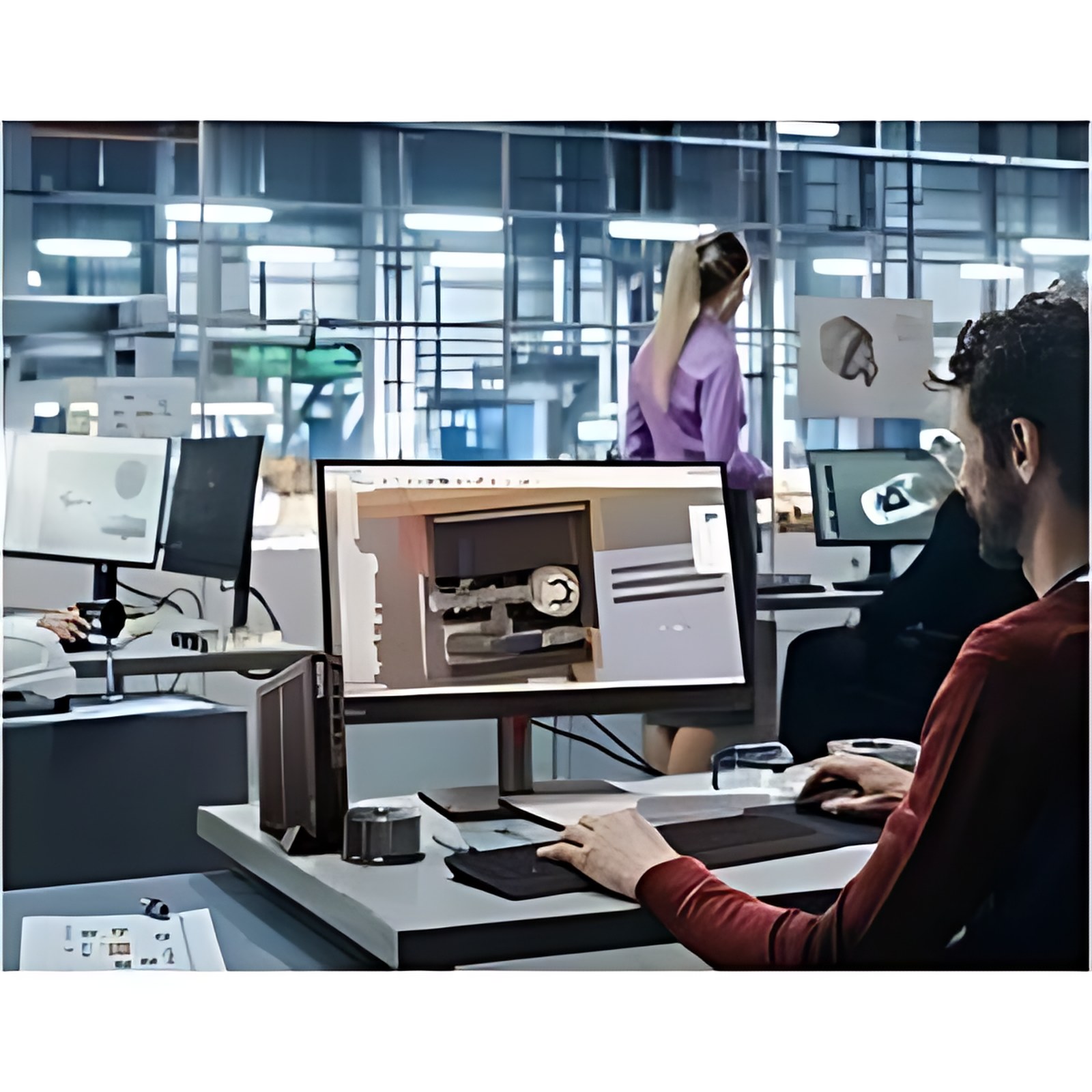Workstation Lenovo ThinkStation P3 Gen 2 30K6S0NC00 - 1 x Intel Core Ultra 7 265 - 16GB - 512GB SSD - Mini - Negro - Intel Q870 Chip - Windows 11 Pro - 1 x NVIDIA RTX A400 4GB Gráficos - NVMe Controla