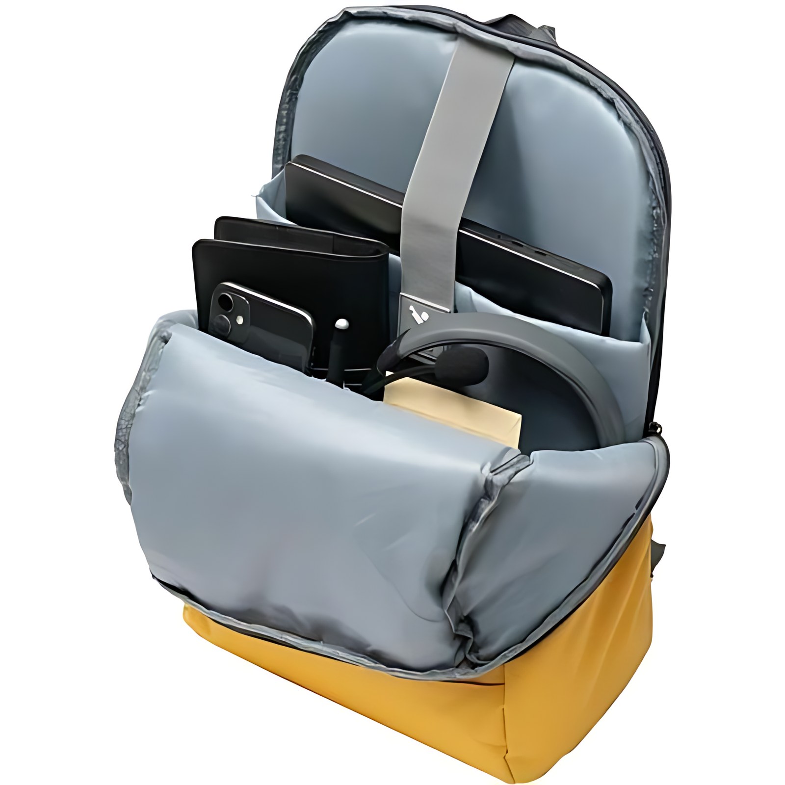 Mochila Para Laptop 15.6″ Ligera Y Compacta Jetpack Amarrilla| Perfect Choice