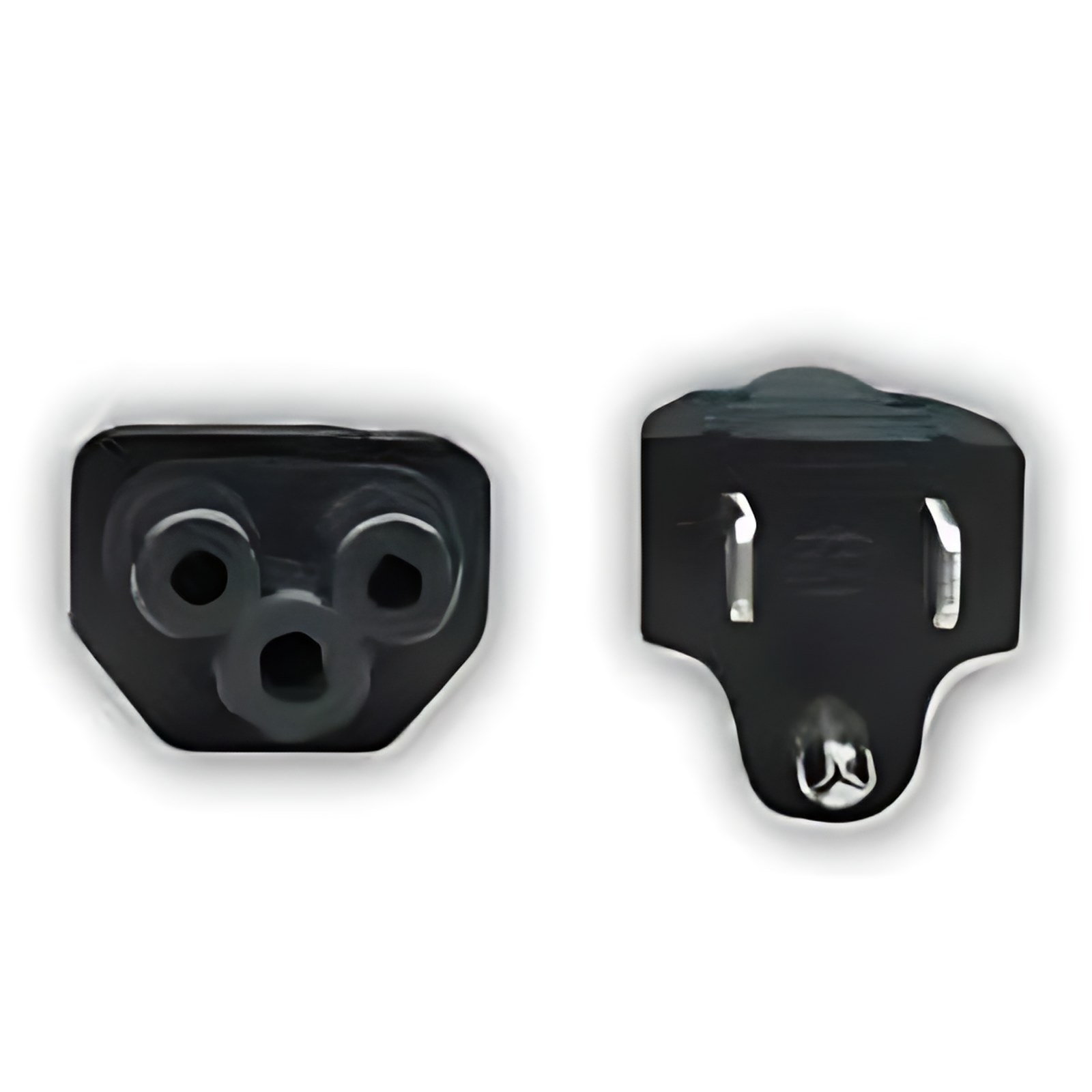 Cable Alimentacion Corriente 1.8m Triple Cargador Laptop