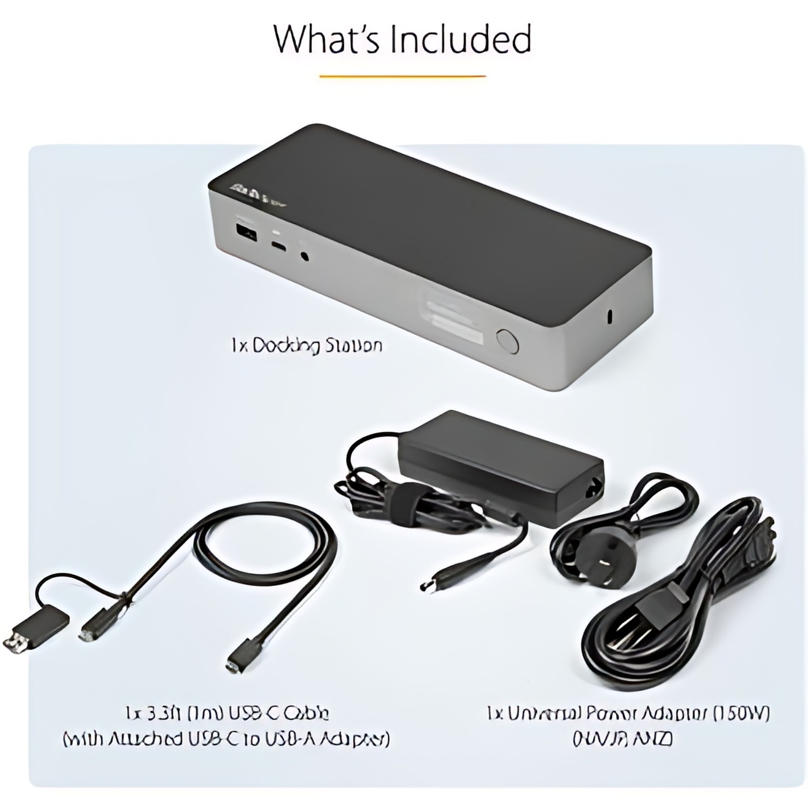 Startech.com Docking Station Universal Para Laptop – Replicador De Puertos Híbrido Usb-C/-A – 2x Hdmi Y Dp 4k – Pd 100w – 2 Pantallas Compatibles – 5k – 4096 X 2160, 5120 X 2880 – 4 X Puertos Usb – 4 X Usb 3.0 – 3 X Usb Type-A Ports – Usb Tipo-A – 1 X Usb Type-C Ports – Usb Tipo-C – Red (rj-45) – Hdmi – Displayport – Línea Salida De Audio – Cableado – Gigabit Ethernet