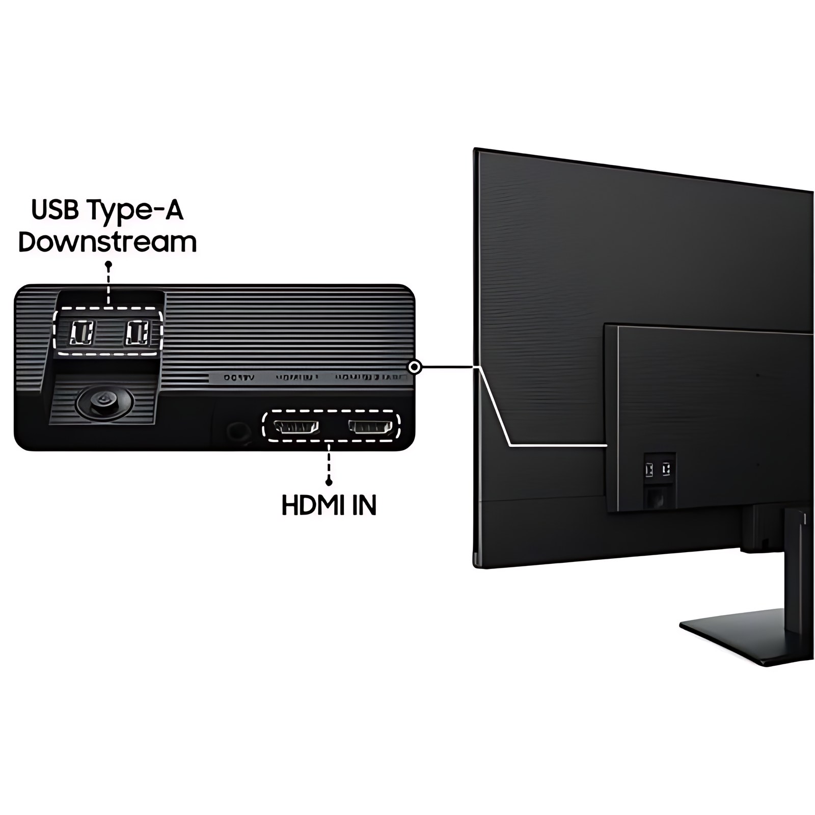 Monitor Led Inteligente Samsung S27fm500el 27″ (68.6cm) Clase Full Hd – 16:9 – Negro – 27″ (68.6cm) Viewable – Tecnología Conmutación En El Mismo Plano (in-Plane Switching, Ips) – Led Retroiluminación – 1920 X 1080 – 16,7 Millones De Colores – 200cd/M² – 5ms – 60hz Frecuencia De Actualización – Altavoces – Inclinable – Hdmi – Compatible Con Montura Vesa – Concentrador Usb