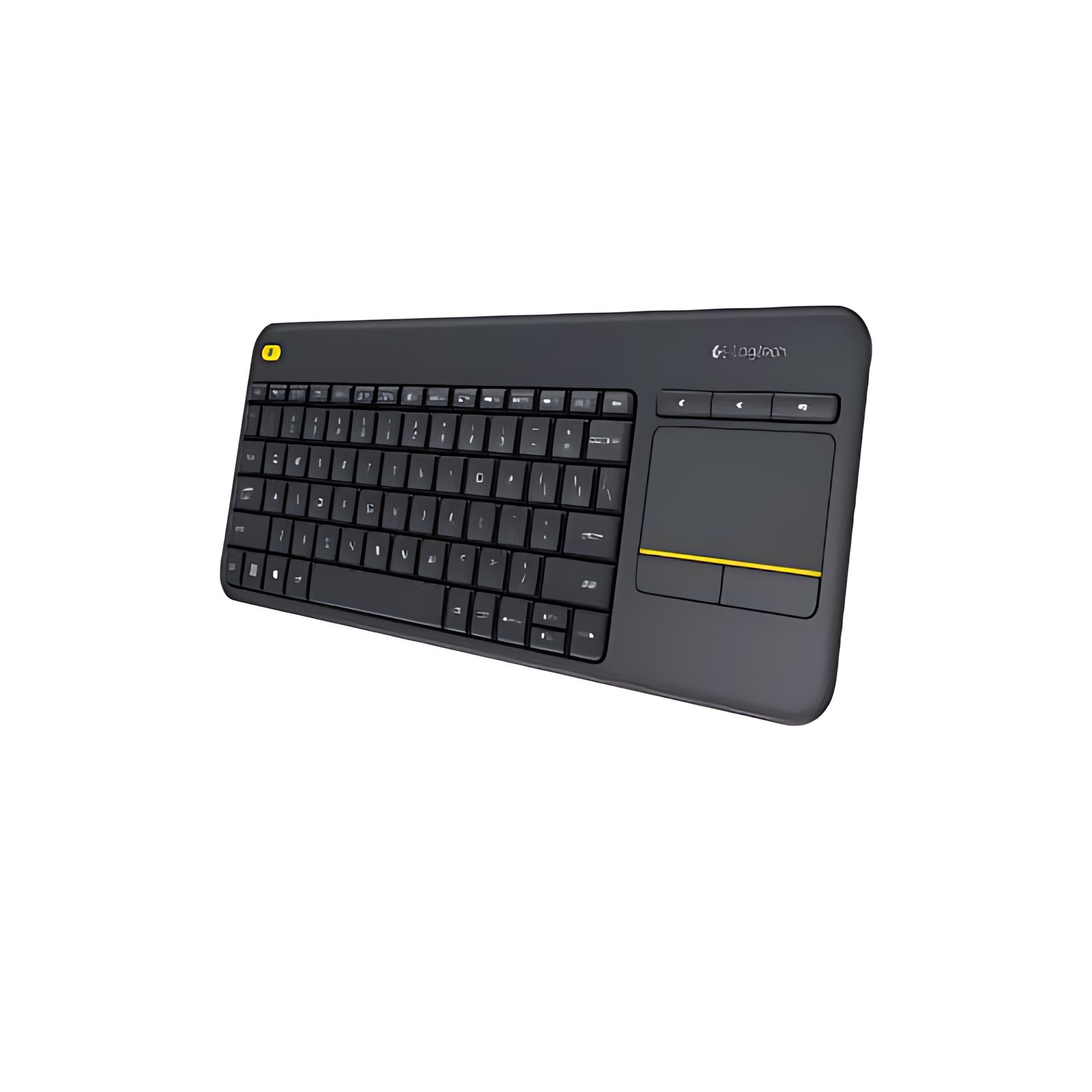 TECLADO K400 INALAMBRICO TOUCH, MULTIMEDIA PARA TV PLUG AND PLAY