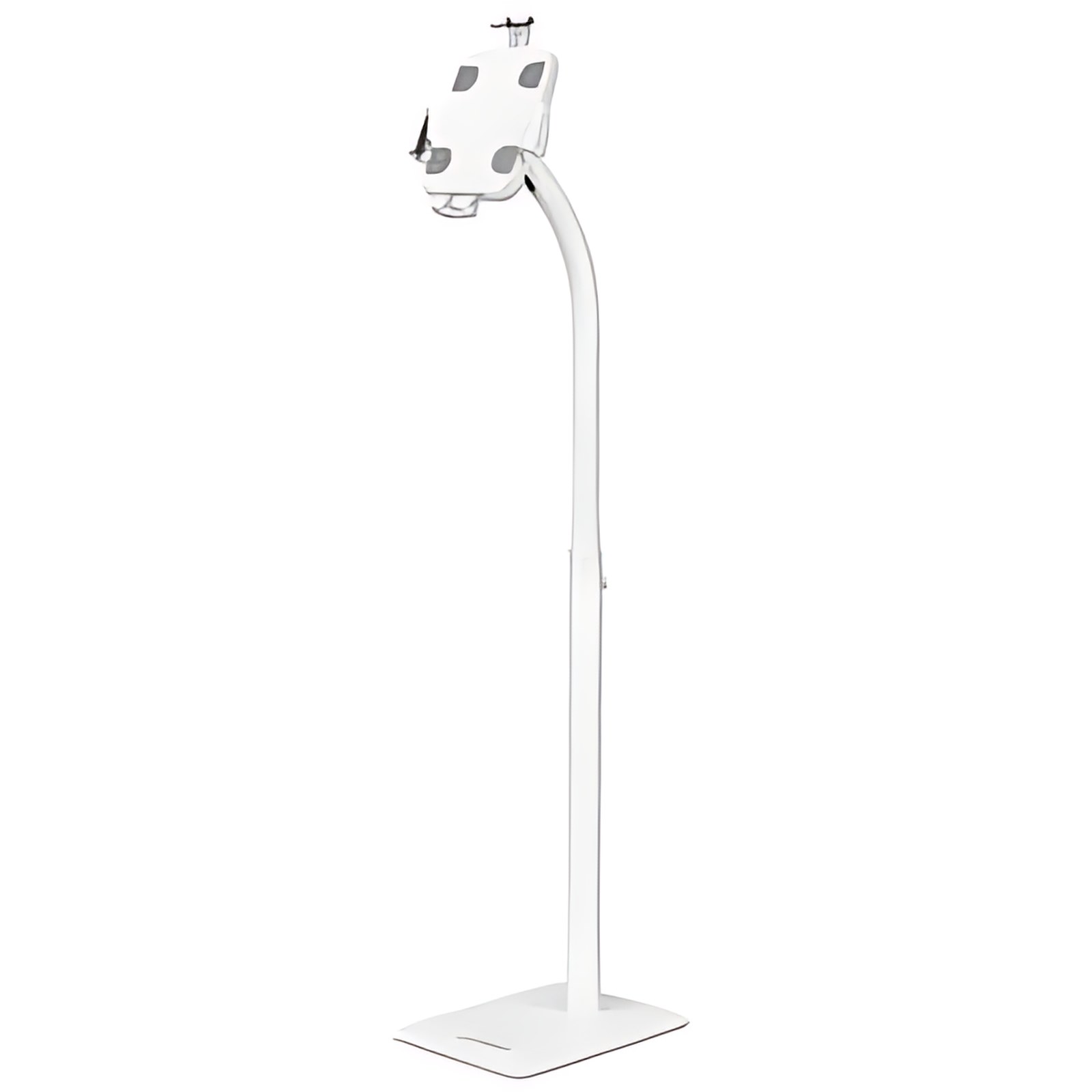 Soporte Tableta De Piso 7.9 A 11″ , Antirro – 20.1cm (7.9″) A 27.9cm (11″) Para Pantalla Plana – 1kg Capacidad De Carga – 118.9cm Altura X 3cm Ancho – Suelo – Acero, Plástico – Blanco – Para Tableta, Ipad, Espacio Público, Tienda Minorista, Business, Hotel, Señalización Digital, Ipad Air, Ipad Mini – Antirrobo, Bloqueable, De Suelo, Rotación 360°, Inclinable, Seguro, A Prueba De Manipulación, Anti Reflejos, Ajustable, Resistencia A Arañazos, Bloqueo De Teclas, …