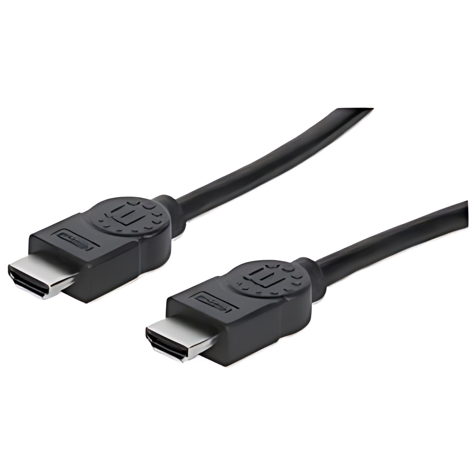 Cable Hdmi De Alta Velocidad Con Canal Ethernet 4k@30hz Blindado 15m Negro – Extremo Secundario: 1 X 19-Pin Hdmi Digital Audio/Video – Male – 10.2gbit/S – Admite Hasta3840 X 2160 – Apantallado – Níquel Contacto Chapado – 26 Awg – Negro