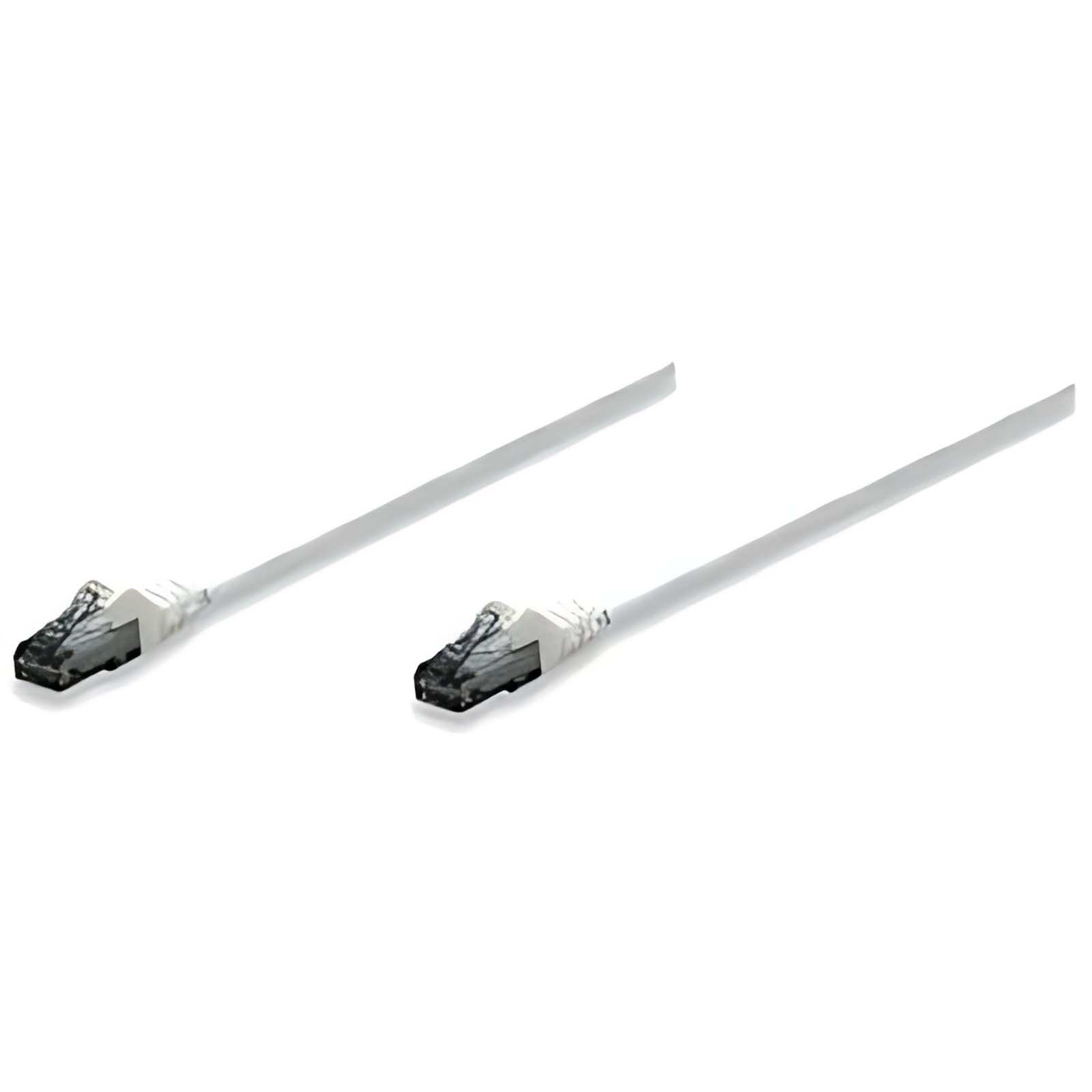 Cable Patch Cat 6, 1.0m( 3.0f) Utp Blanco – Cable For Dispositivo De Red, Conmutador, Módem, Router, Panel De Conexión, Enchufe De Pared – Cable De Conexión – Oro Contacto Chapado – Blanco