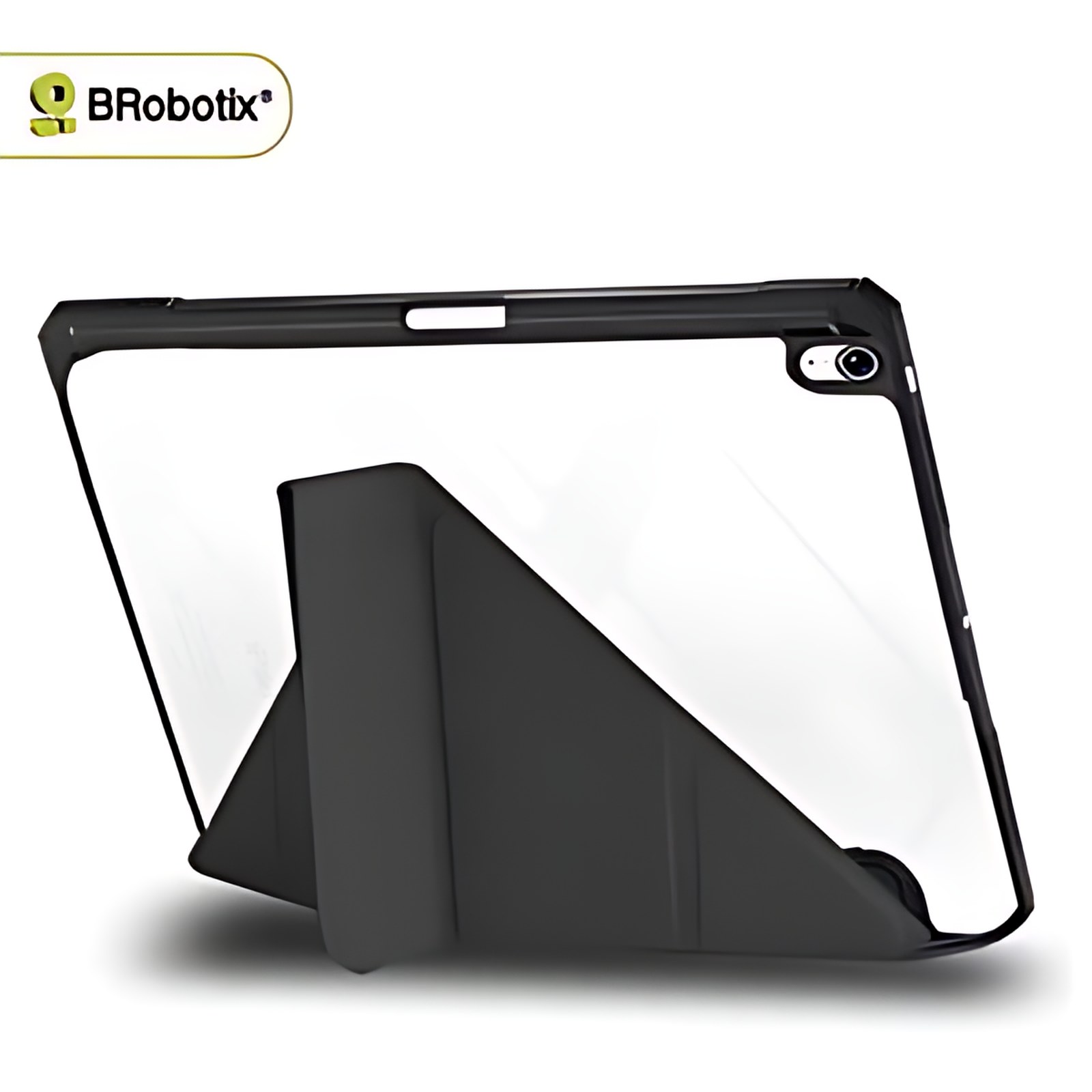 Brobotix Funda Smart Folio Compatible Con Tableta Apple® Ipad® 11va Generación De 11″ (a16) Año 2025 (a3354, A3355, A3356), Protección Frontal Y Trasera Con Diseño Delgado, Activación Automática Del Dispositivo, Con Espacio Para Lápiz óptico, Color Negro. Protector Para Tableta,  Tableta Apple Ipad, 11th Generation, Funda Para Ipad, Carcasa Para Ipad, Protector Para Ipad, Funda Ipad, Carcasa Ipad.