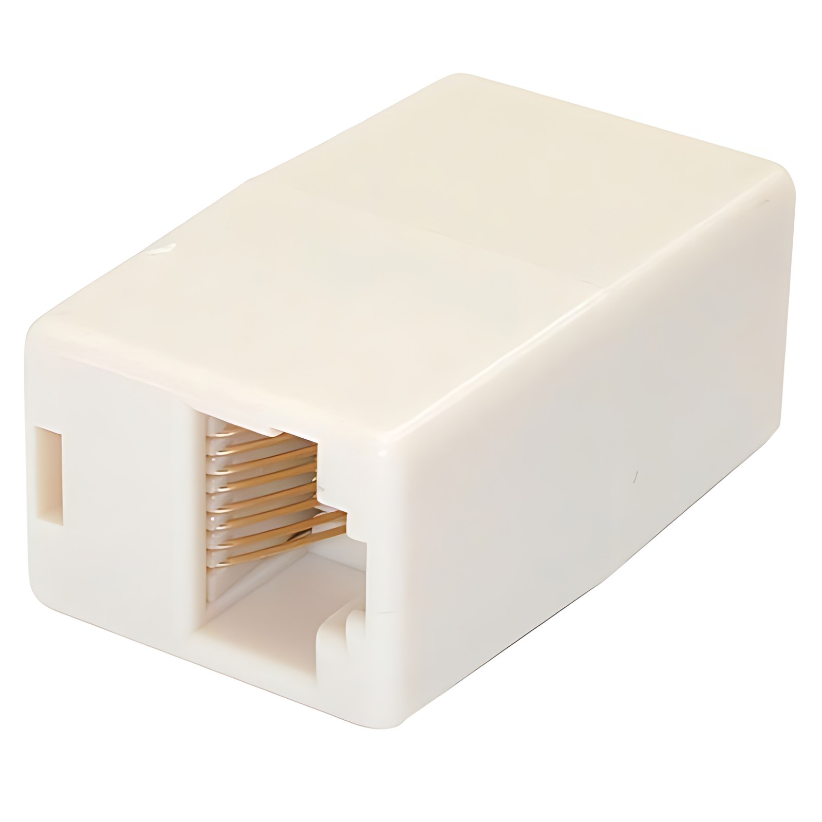 Startech.com Caja De Empalme Acoplador Cable Cat5 Ethernet Utp – 2x Hembra Rj45 – Beige – Beige