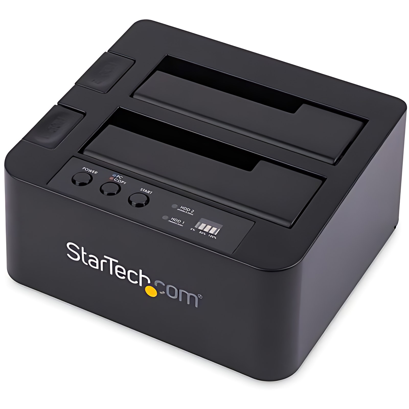 StarTech.com Duplicador Clonador Autónomo de Discos Duros o SSD USB 3.1 a SATA - Base Copiador de 2 Bahías SATA III de 2.5 o 3.5 Pulgadas - Compartimento intercambiable en caliente - 2 x HDD admitido