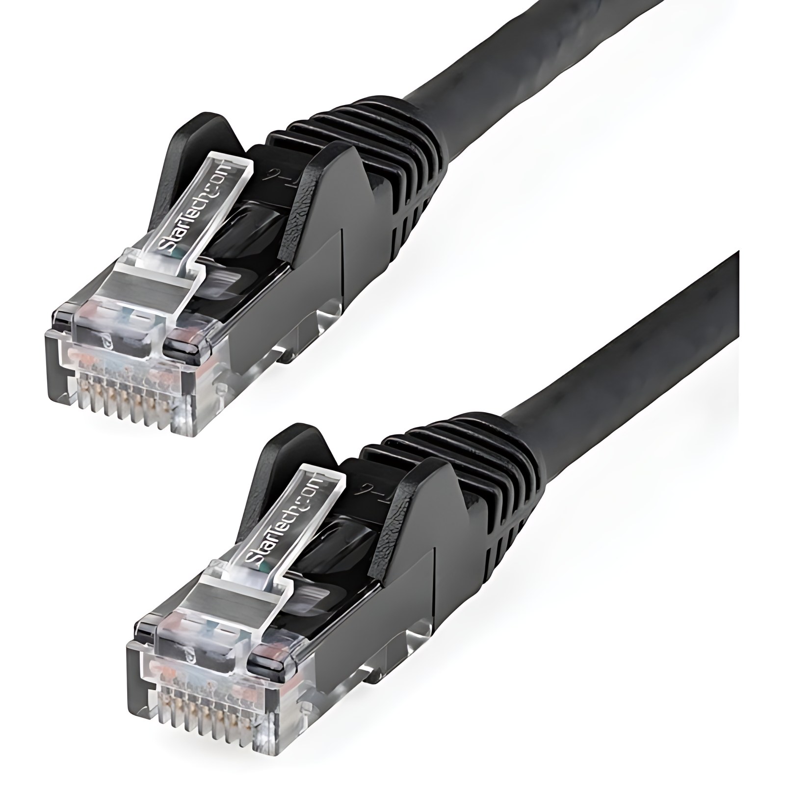 Startech.com Cable Ethernet Cat 6 De 3 Metros – Lszh – Cable De Red Patch Cat6 Utp Rj45 Poe De 100w 10 Gbe Sin Enganches Negro, Etl – Cable For Dispositivo De Red, Servidor, Router, Dispositivo De Almacenamiento Nas, Dispositivo Voip, Dispositivo Compatible Con Poe, Portátil, Cámara De Seguridad – 10gbit/S – Cable De Conexión – Oro Contacto Chapado – Lszh – 24 Awg – Negro