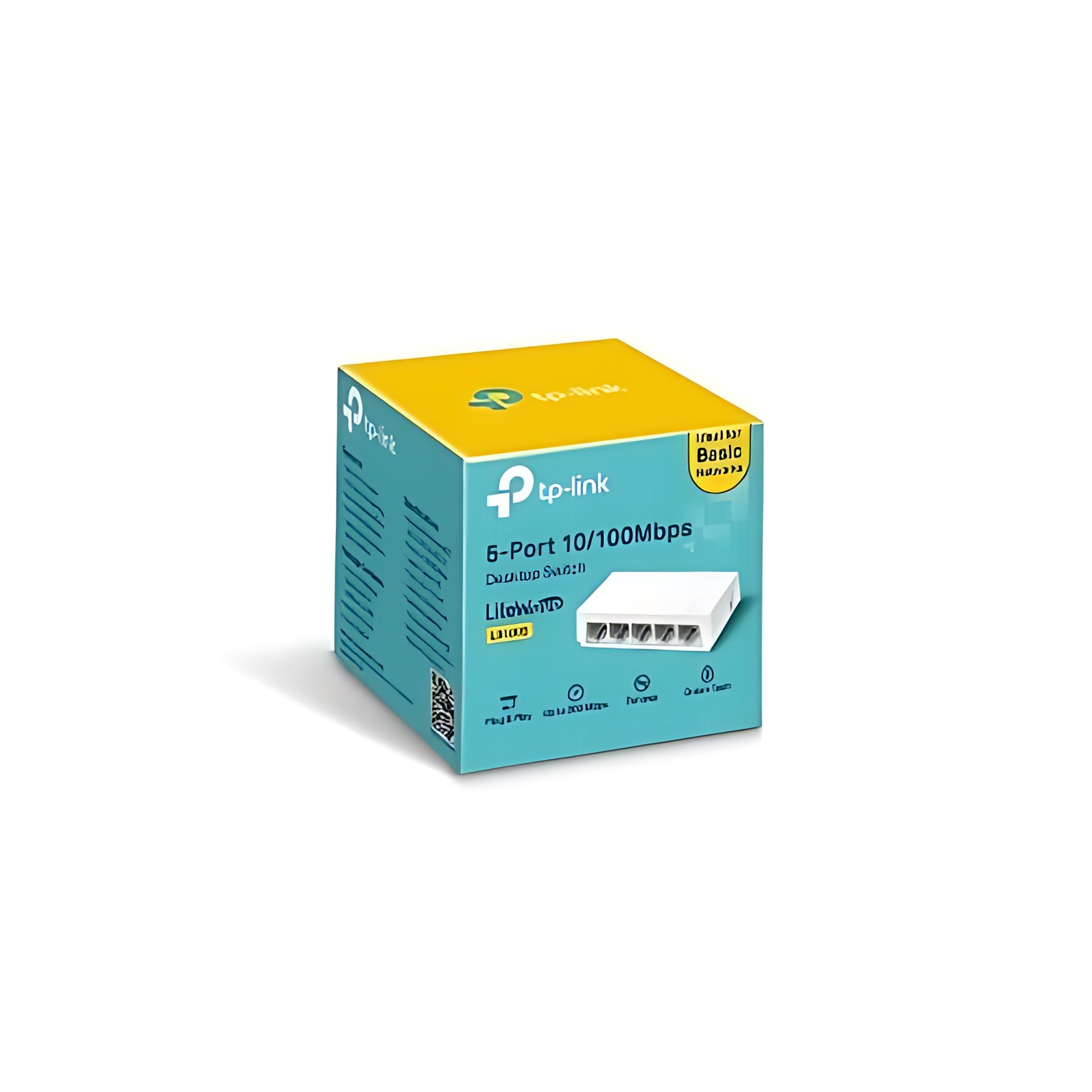Tp-Link Switch No Administrable De 5 Puertos Fast Ethernet 10/100.