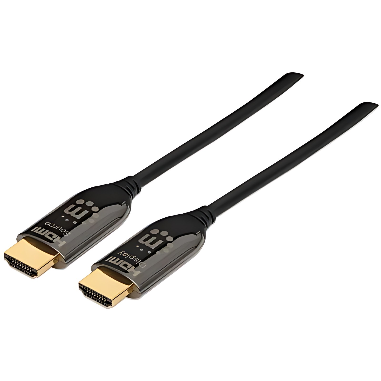 Cable Hdmi 2.0 4k Fibra Optica M-M 30.0m – Extremo Secundario: 1 X 19 Pin Hdmi 2.0 Type A Digital Audio/Video – Male – 18gbit/S – Admite Hasta3840 X 2160 – Apantallado – Oro Contacto Chapado – Plenum, Cmp – 30 Awg – Negro